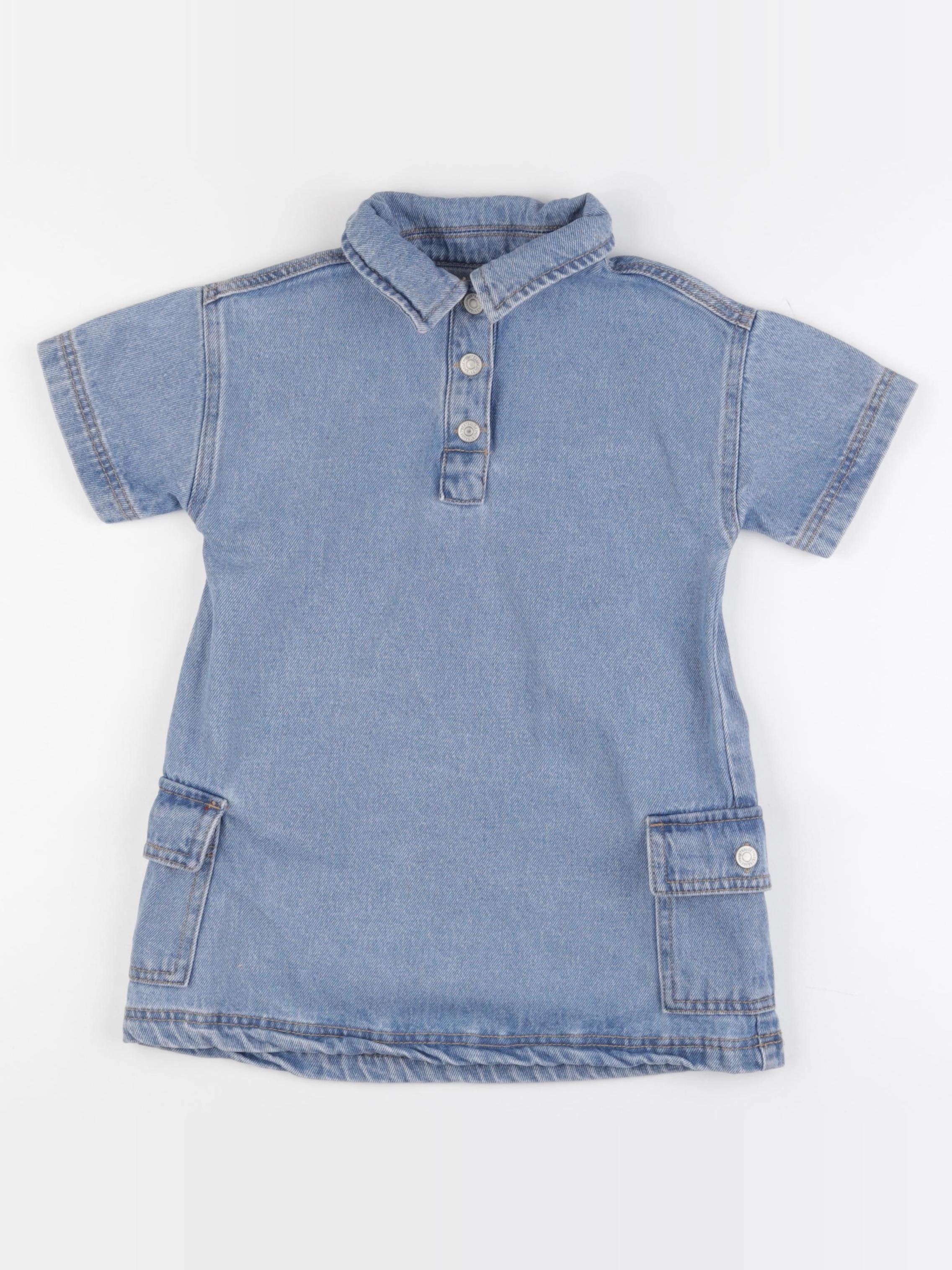 Vertbaudet - robe bleu - 4 ans