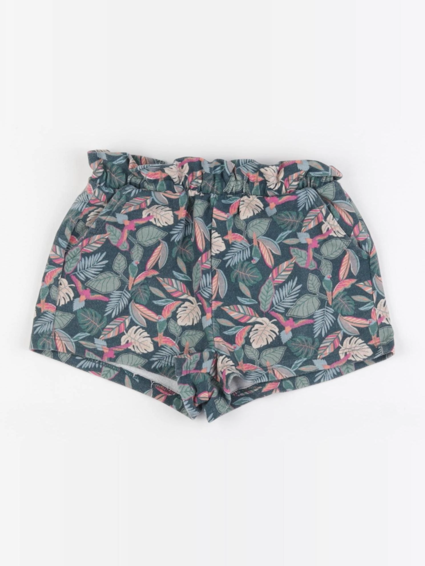 Vertbaudet - short vert - 4 ans