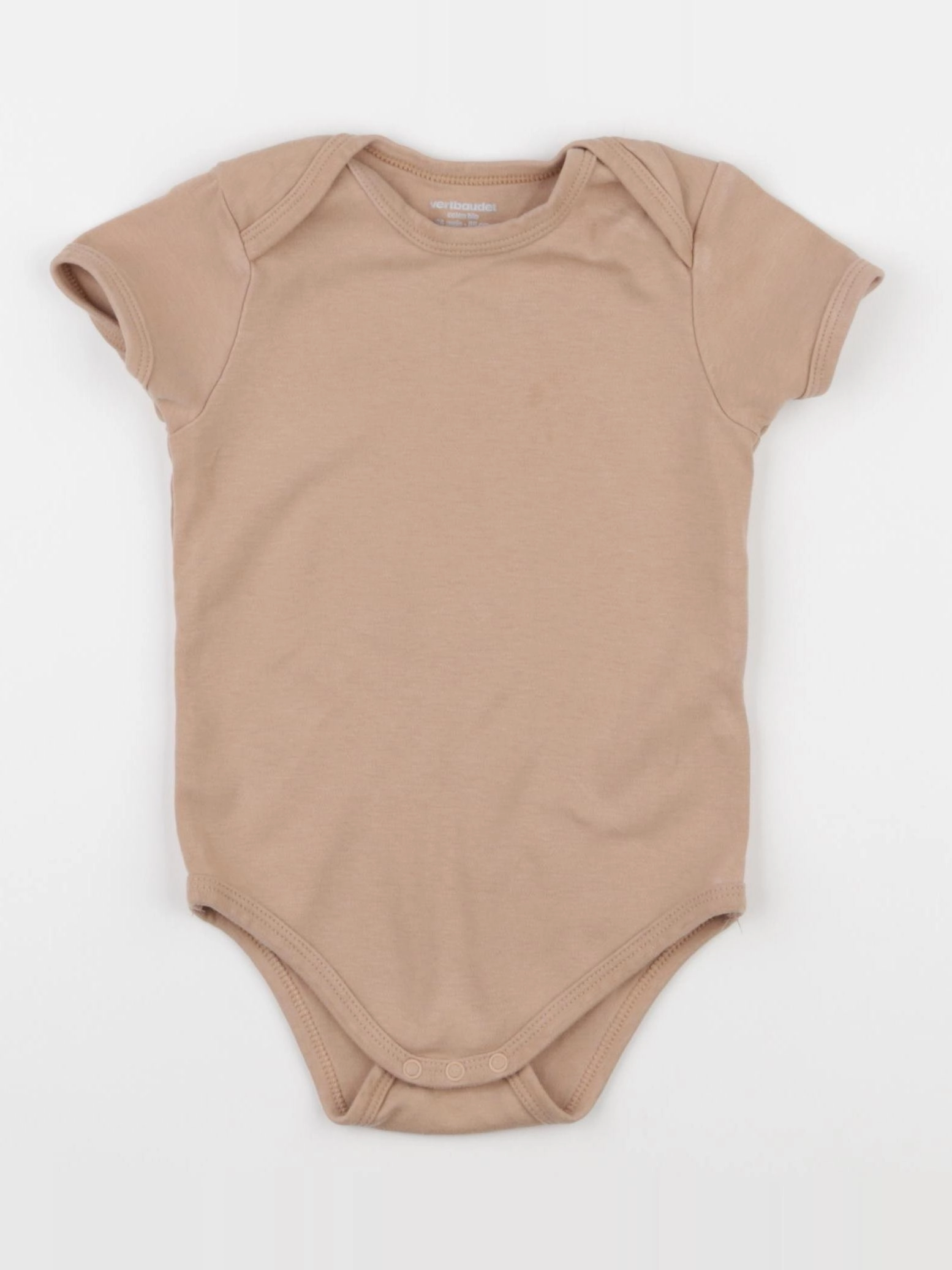 Vertbaudet - body marron - 24 mois