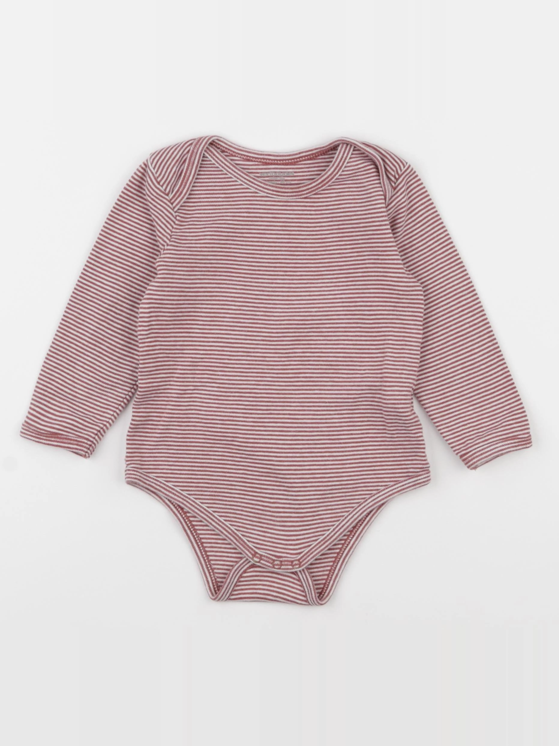 Vertbaudet - body rouge - 24 mois