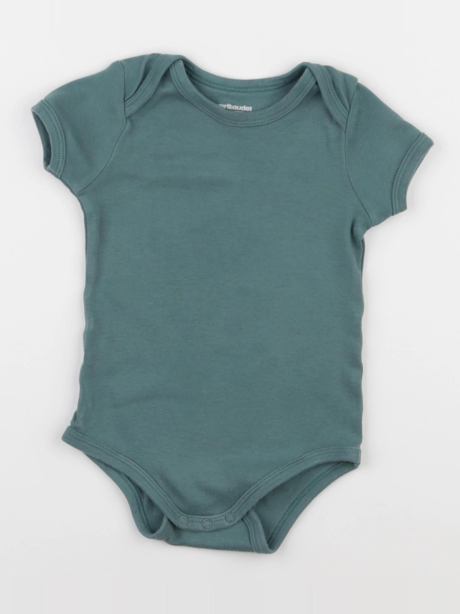 Vertbaudet - body vert - 18 mois