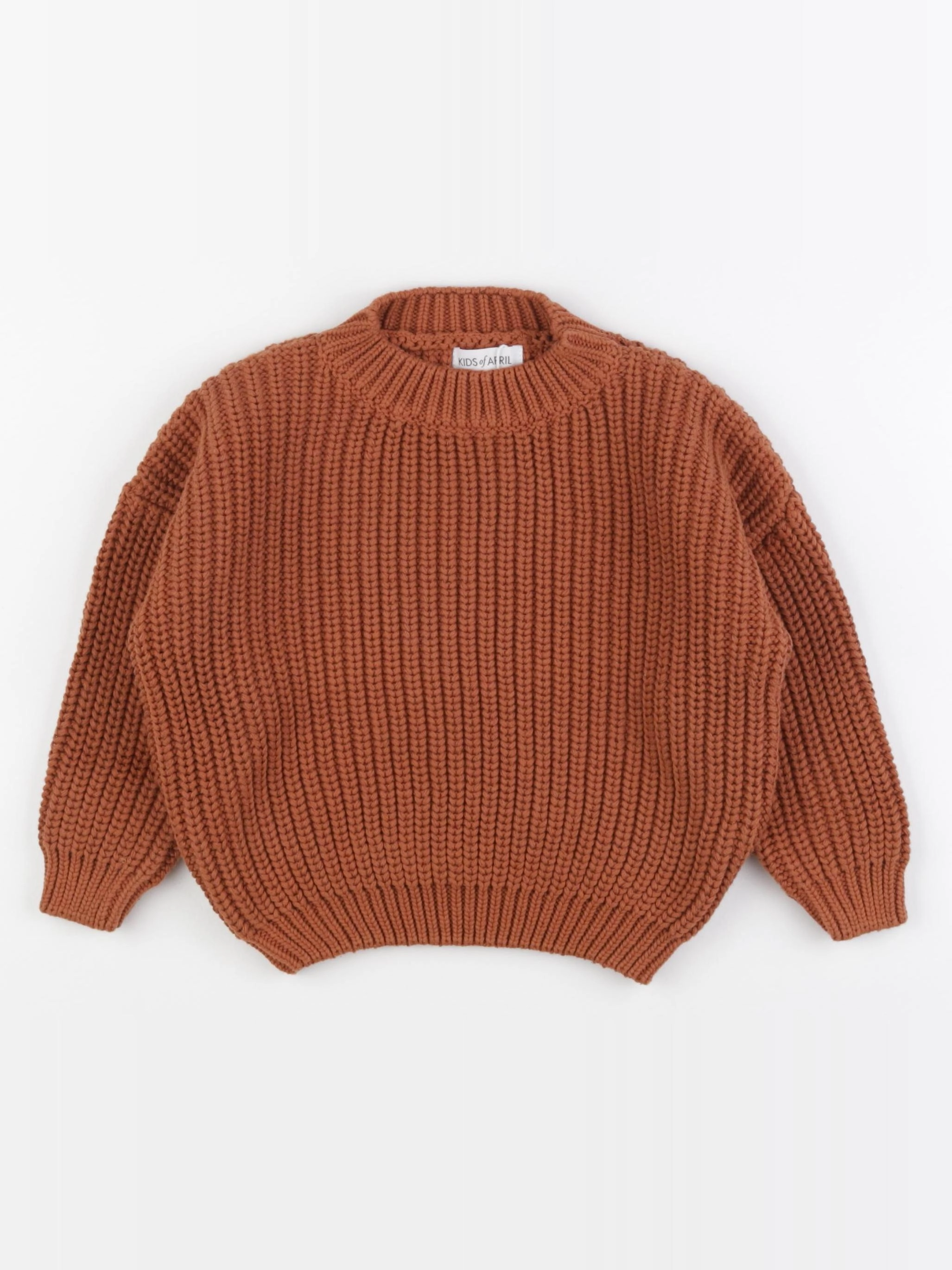 Kids of April  - pull marron - 3/4 ans