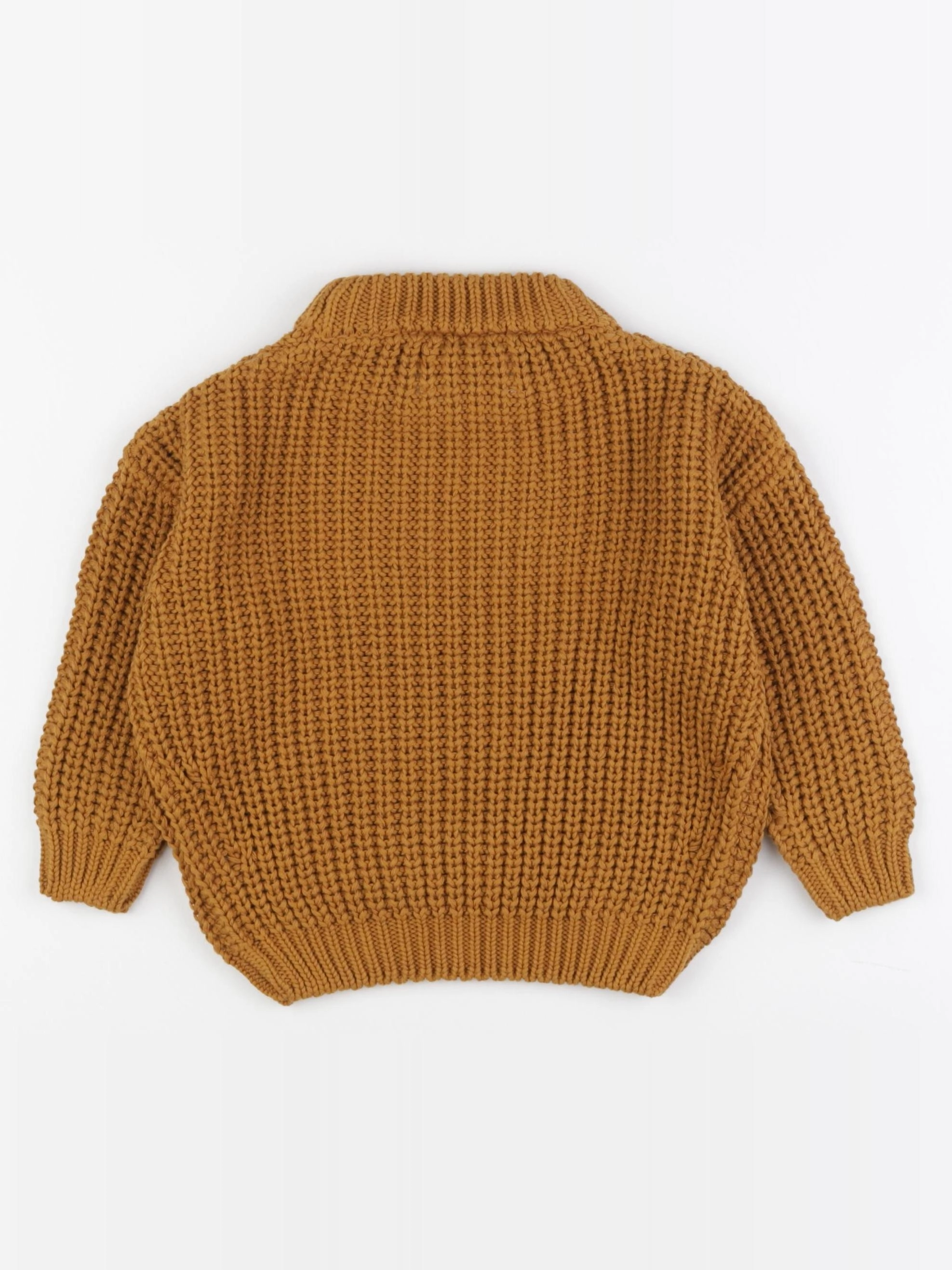 Kids of April  - pull moutarde - 9/12 mois