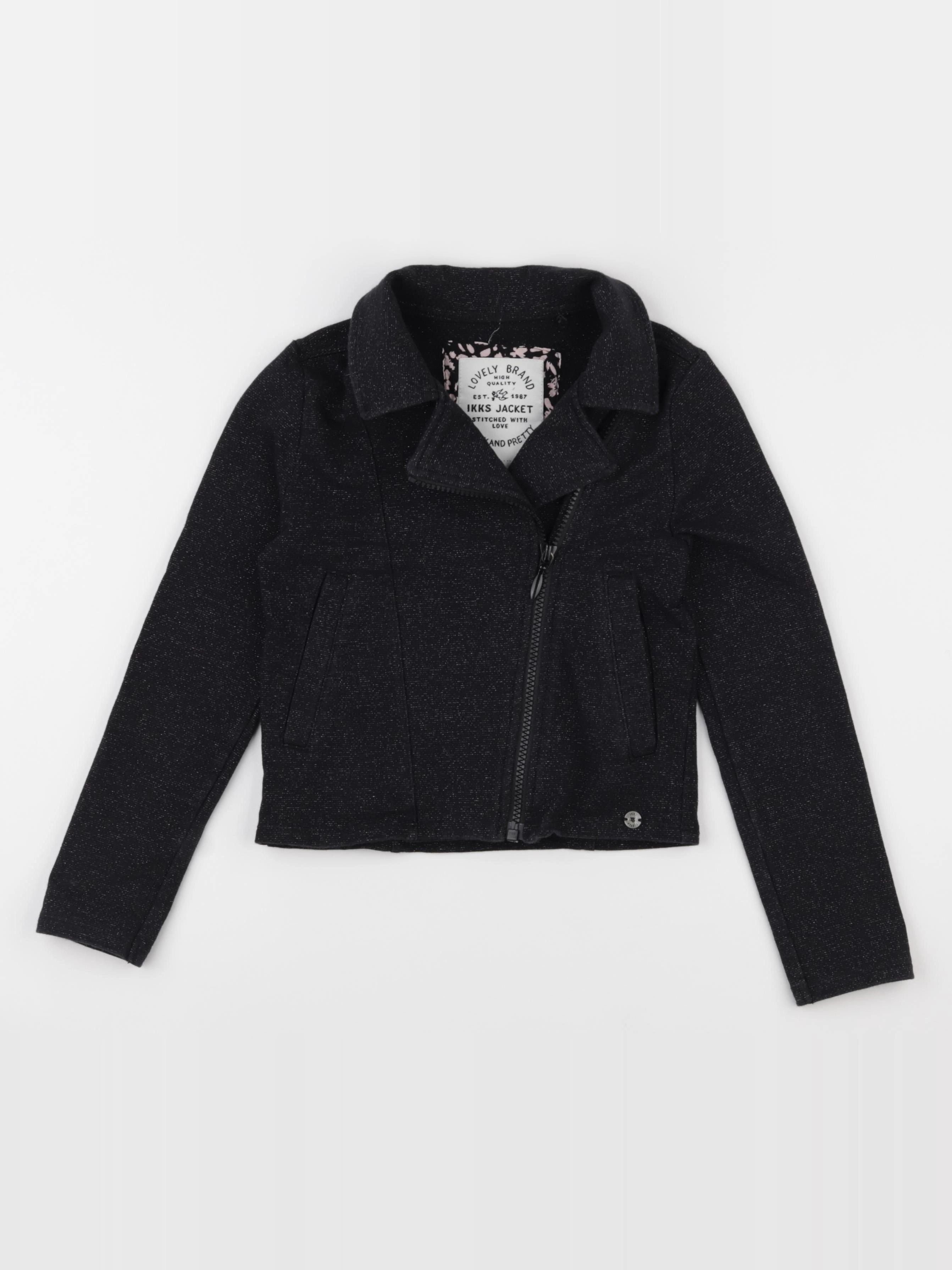 IKKS - veste noir - 8 ans