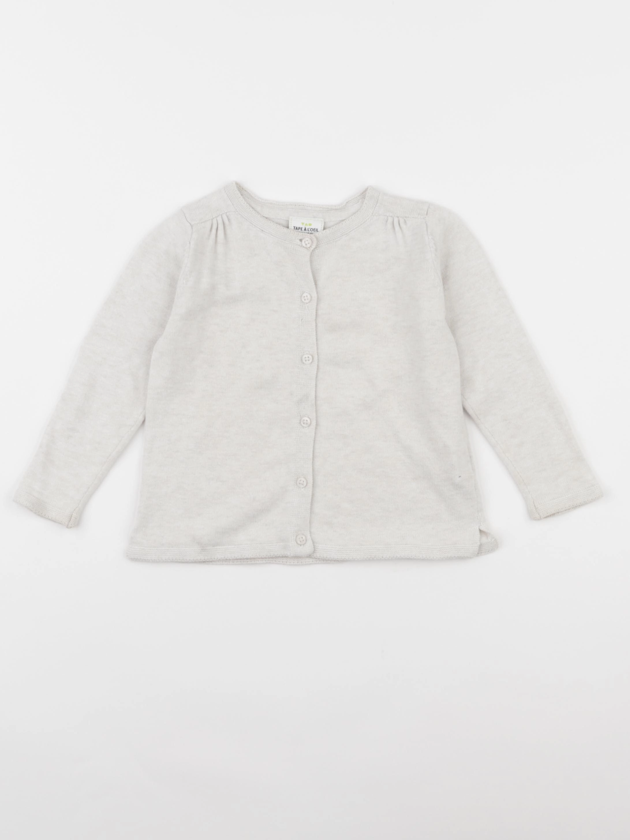 Tape à l'oeil - gilet beige - 18 mois