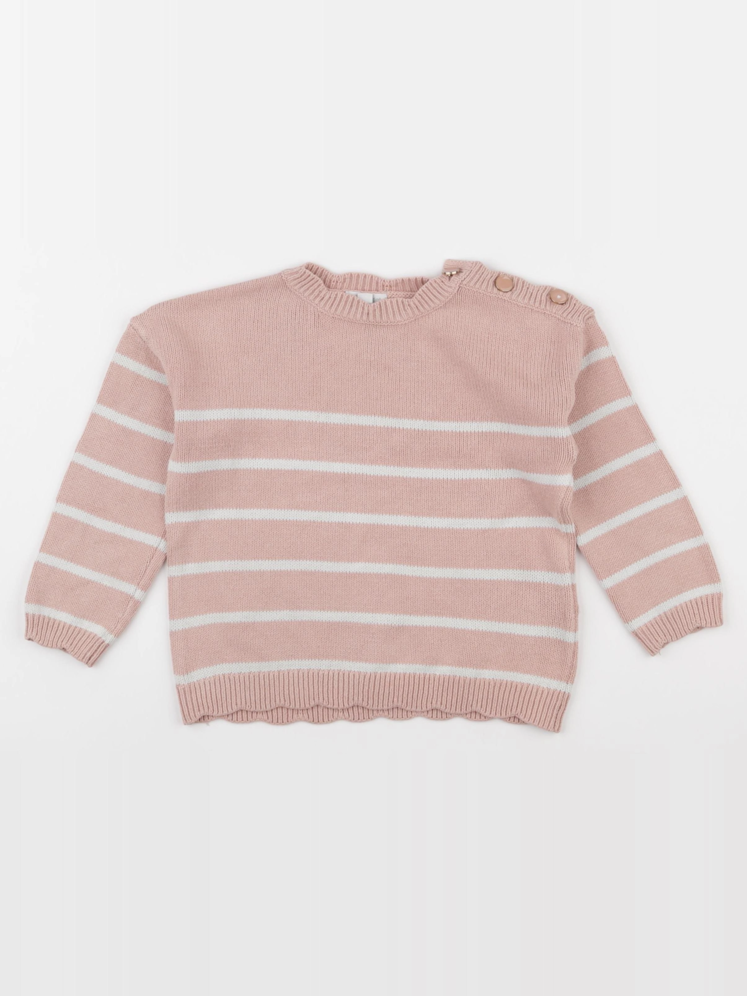 Vertbaudet - pull rose - 4 ans