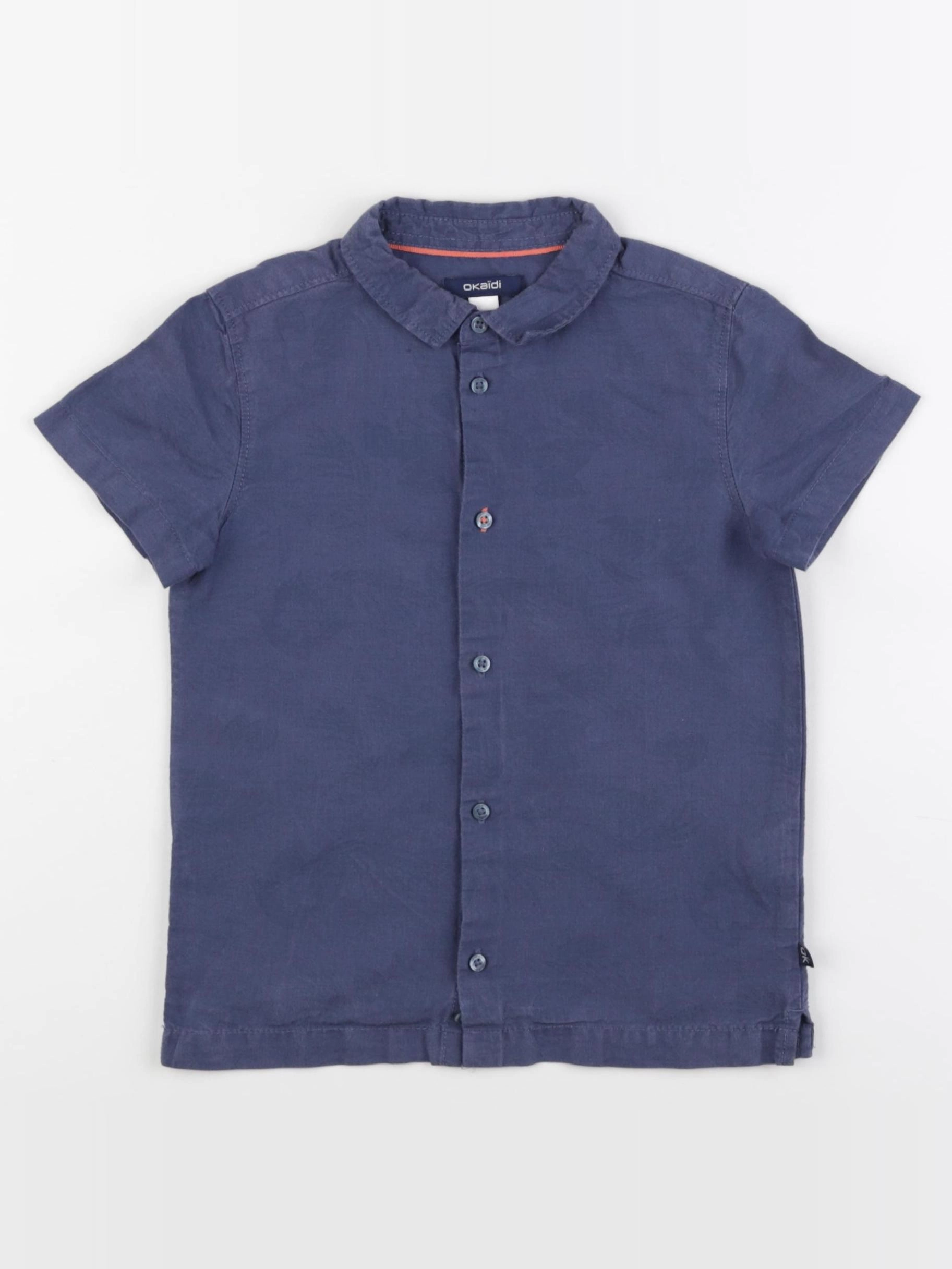 Okaidi - chemise bleu - 4 ans