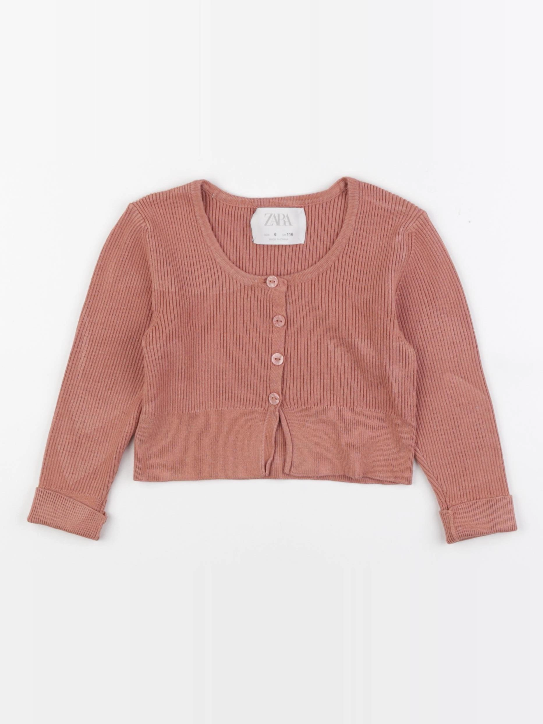 Zara - gilet rose - 6 ans