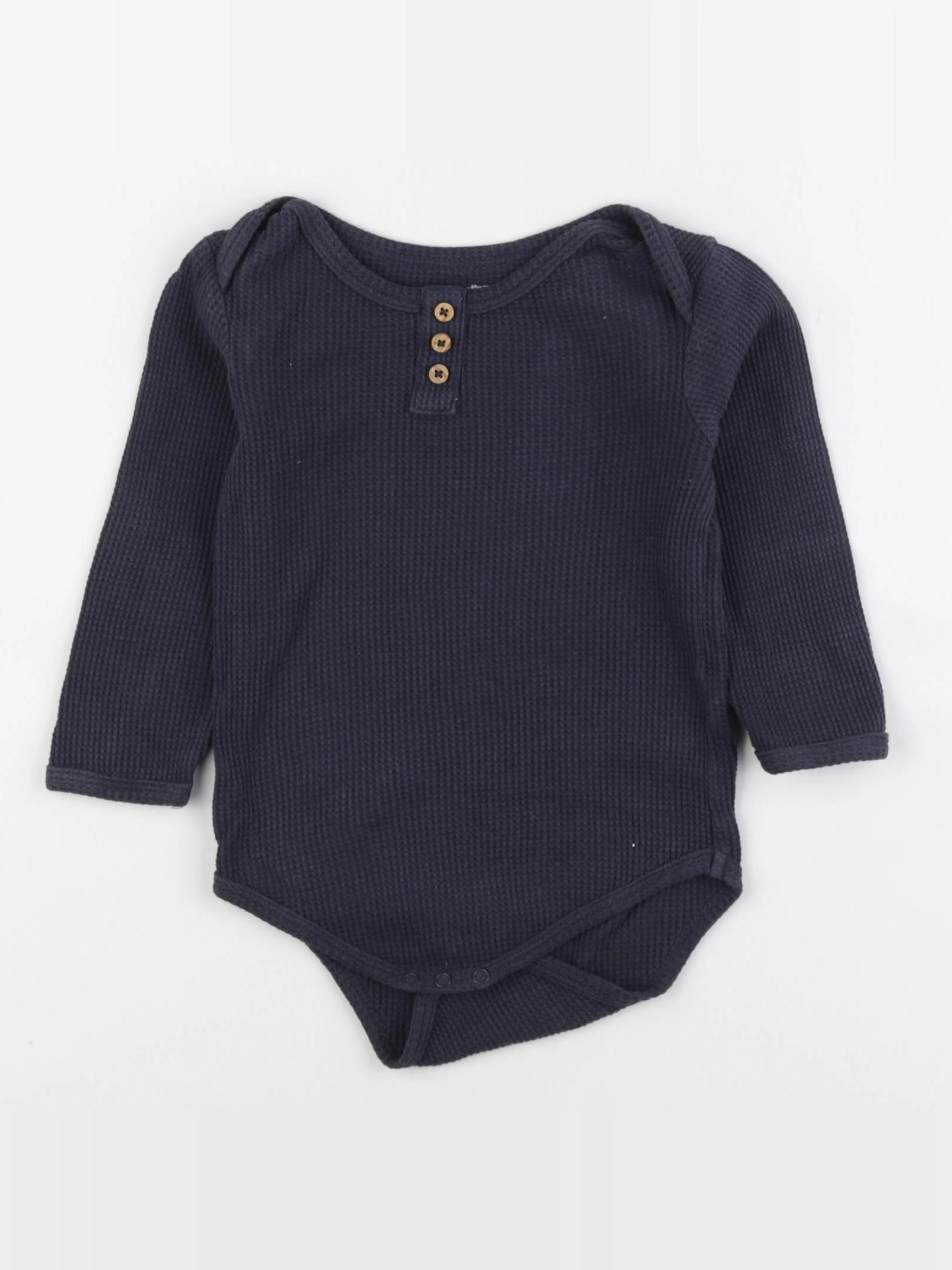 Vertbaudet - body bleu - 18 mois