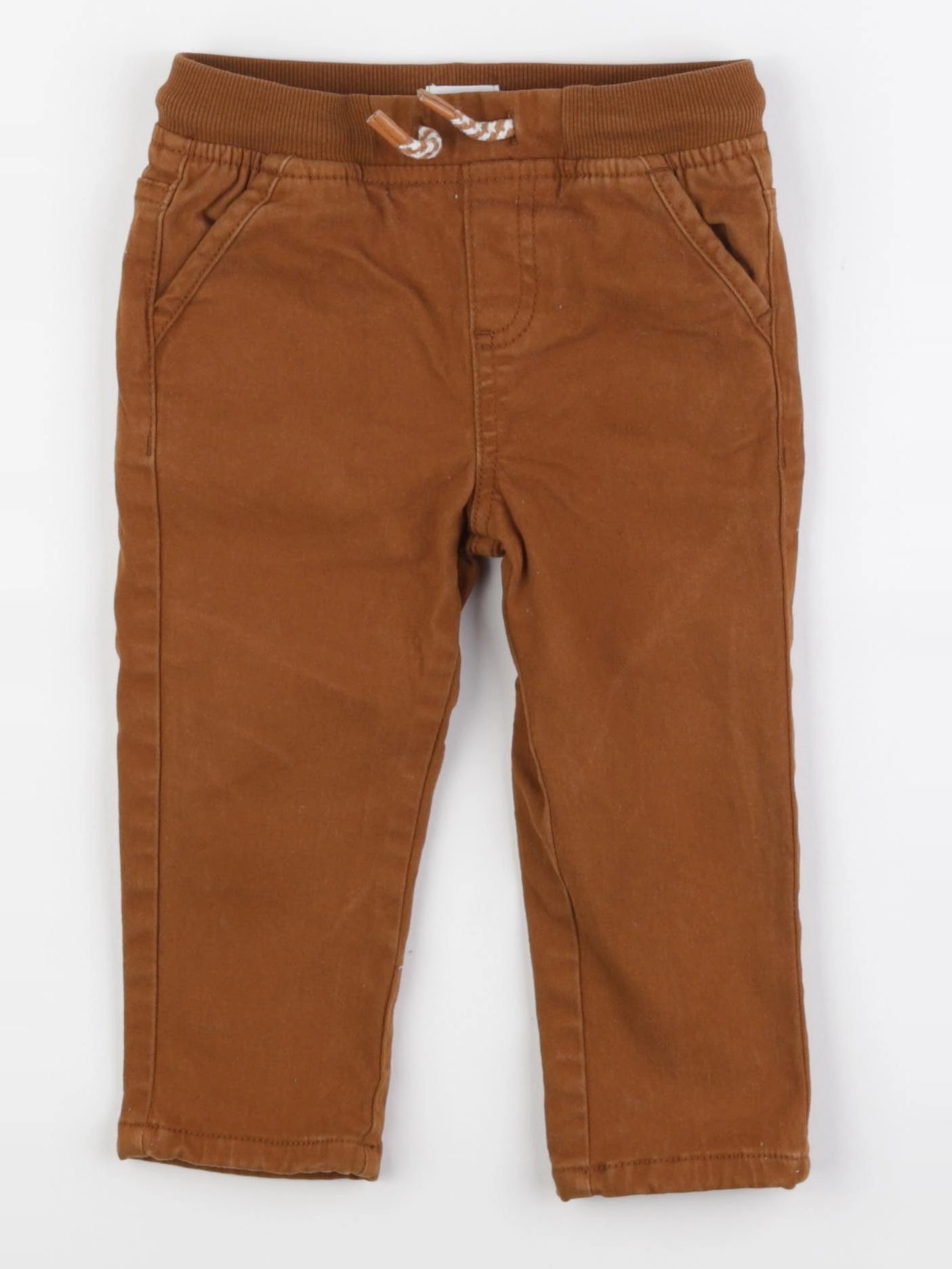 Vertbaudet - pantalon marron - 2 ans