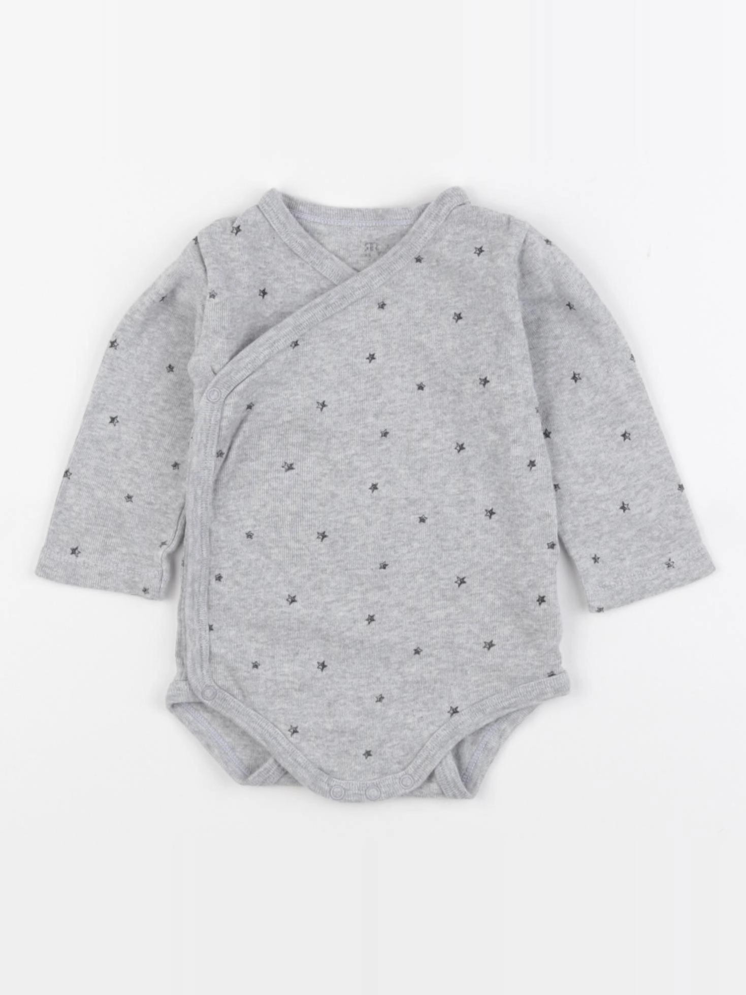 La Redoute - body gris - 9 mois