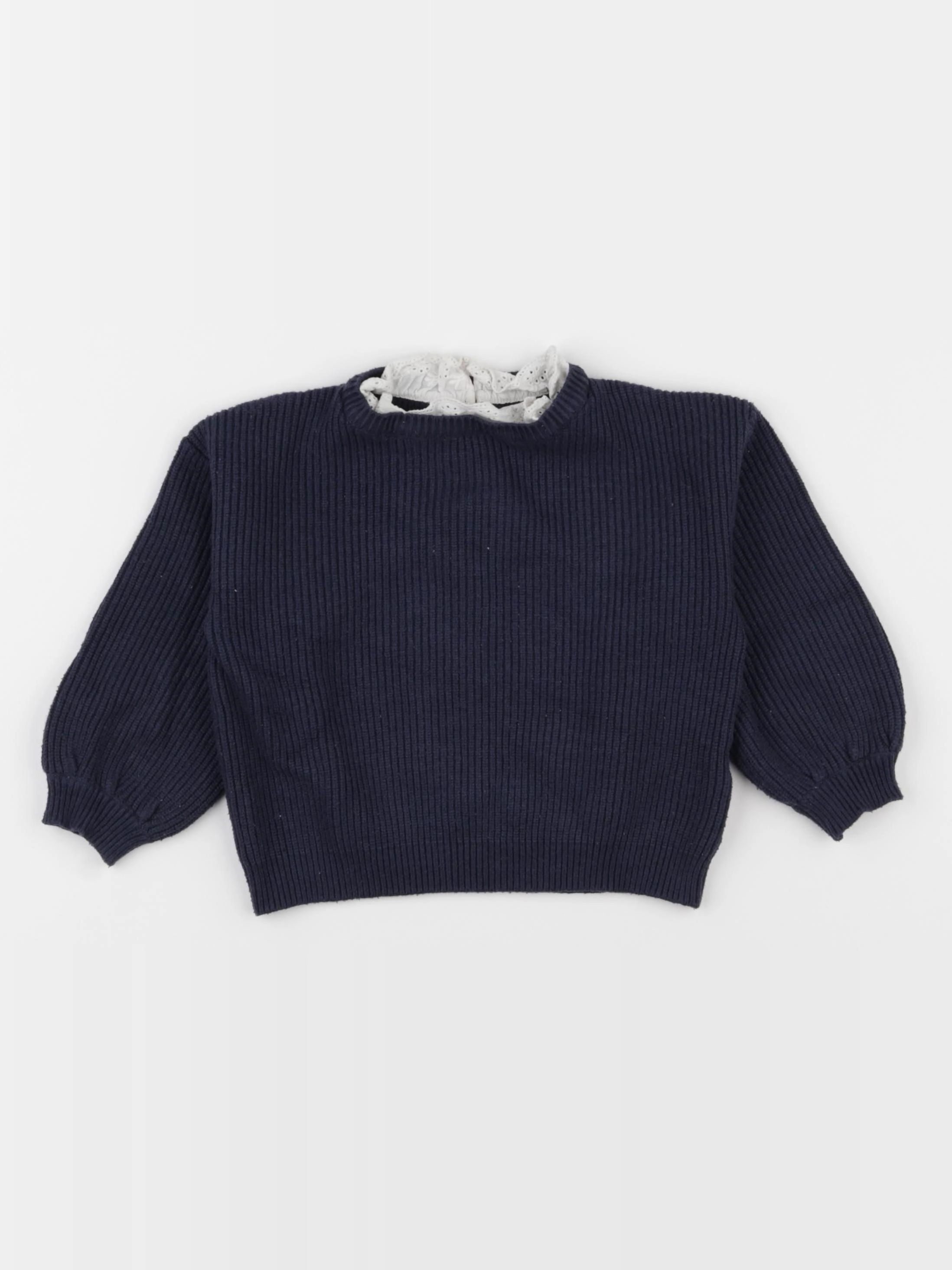 Vertbaudet - pull bleu - 24 mois