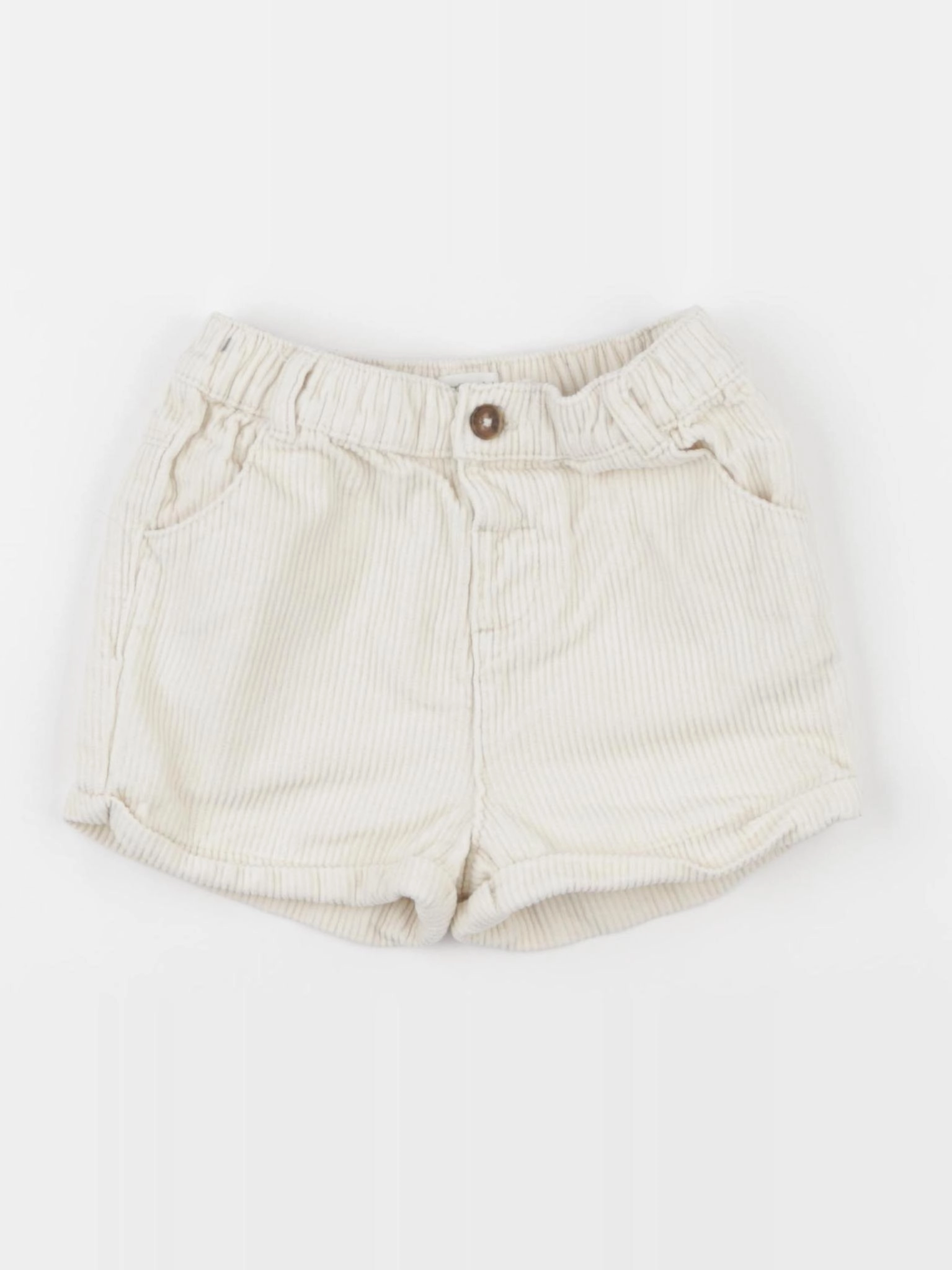 Vertbaudet - short blanc - 24 mois