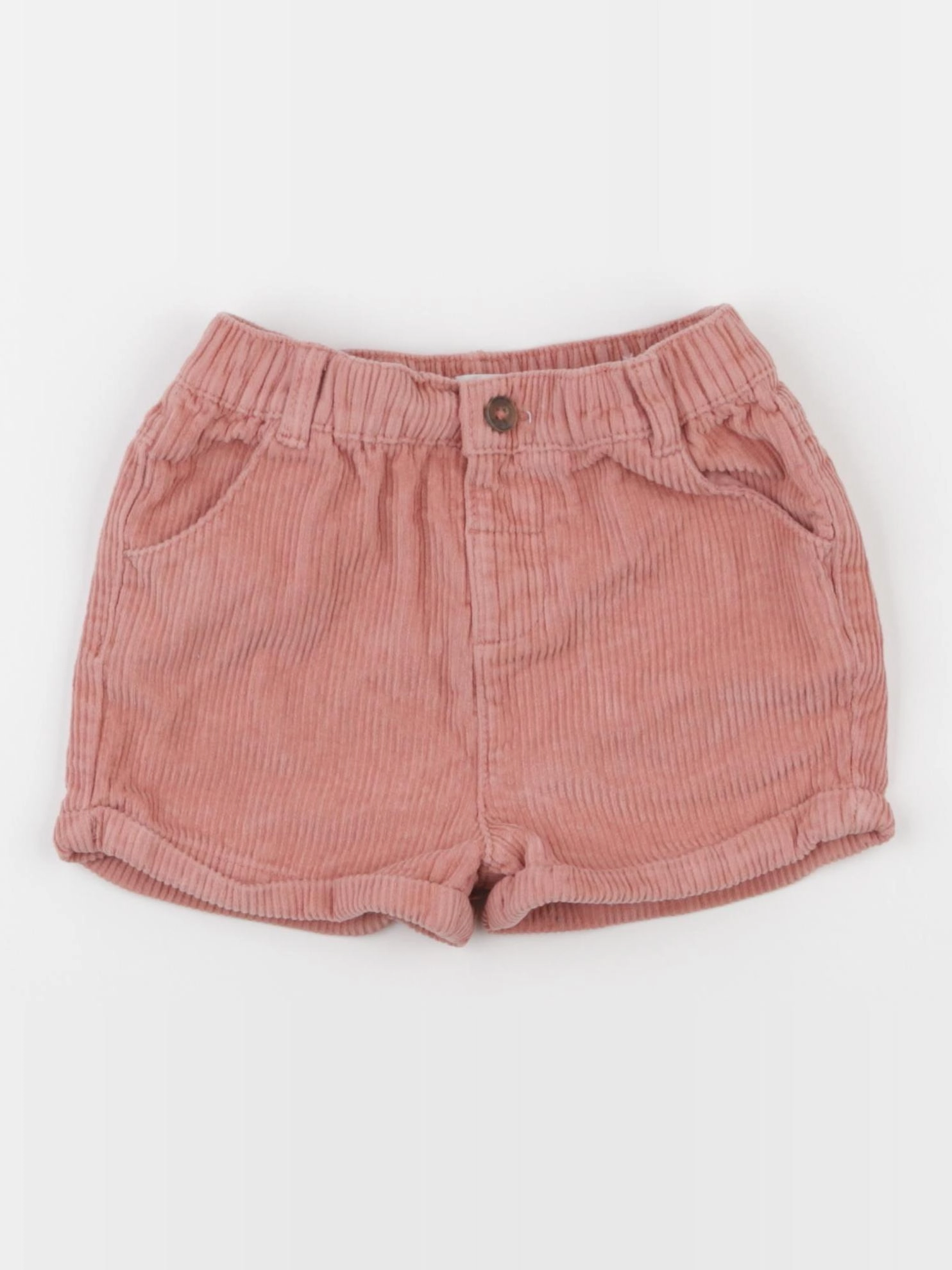 Vertbaudet - short rose - 24 mois