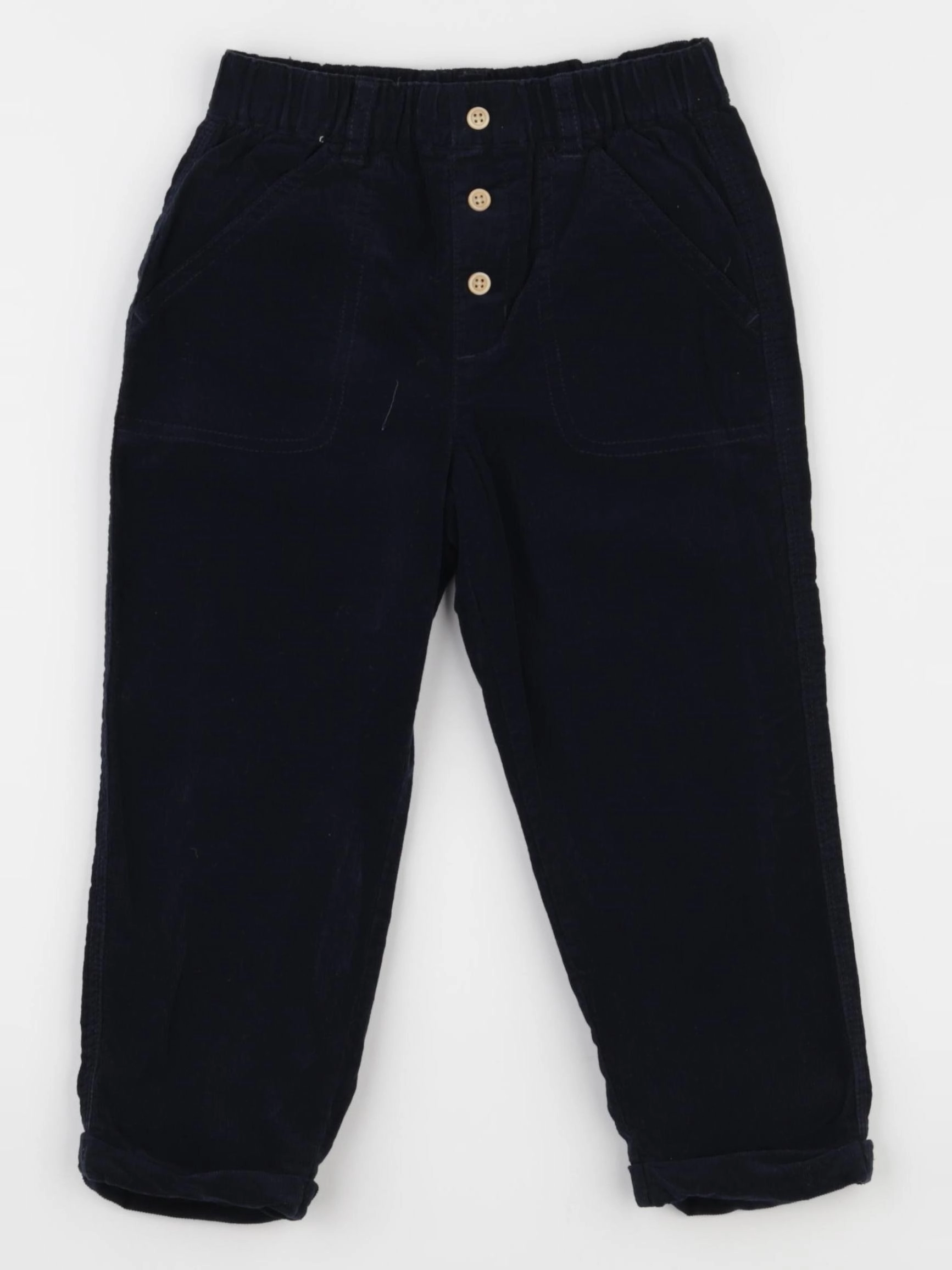 Boutchou - pantalon bleu - 2 ans