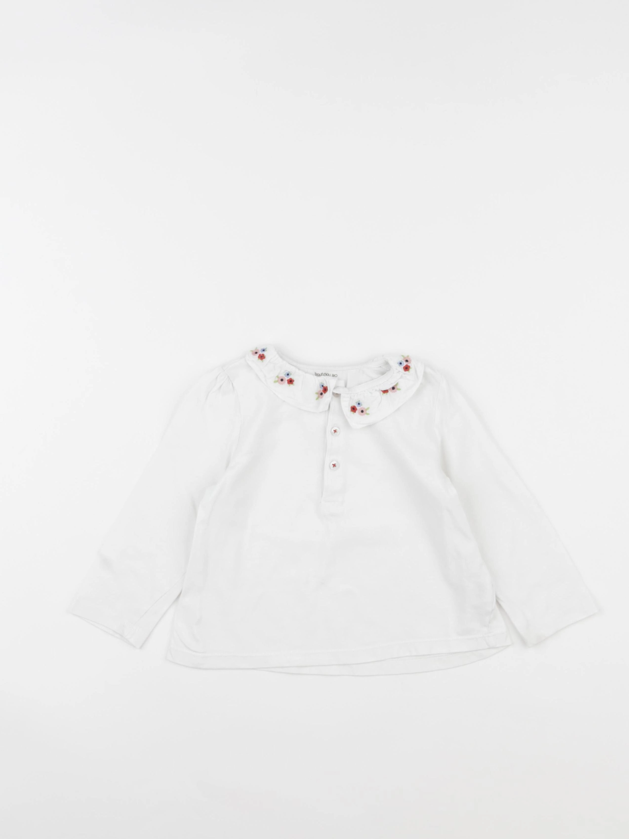 Boutchou - tee-shirt blanc - 2 ans