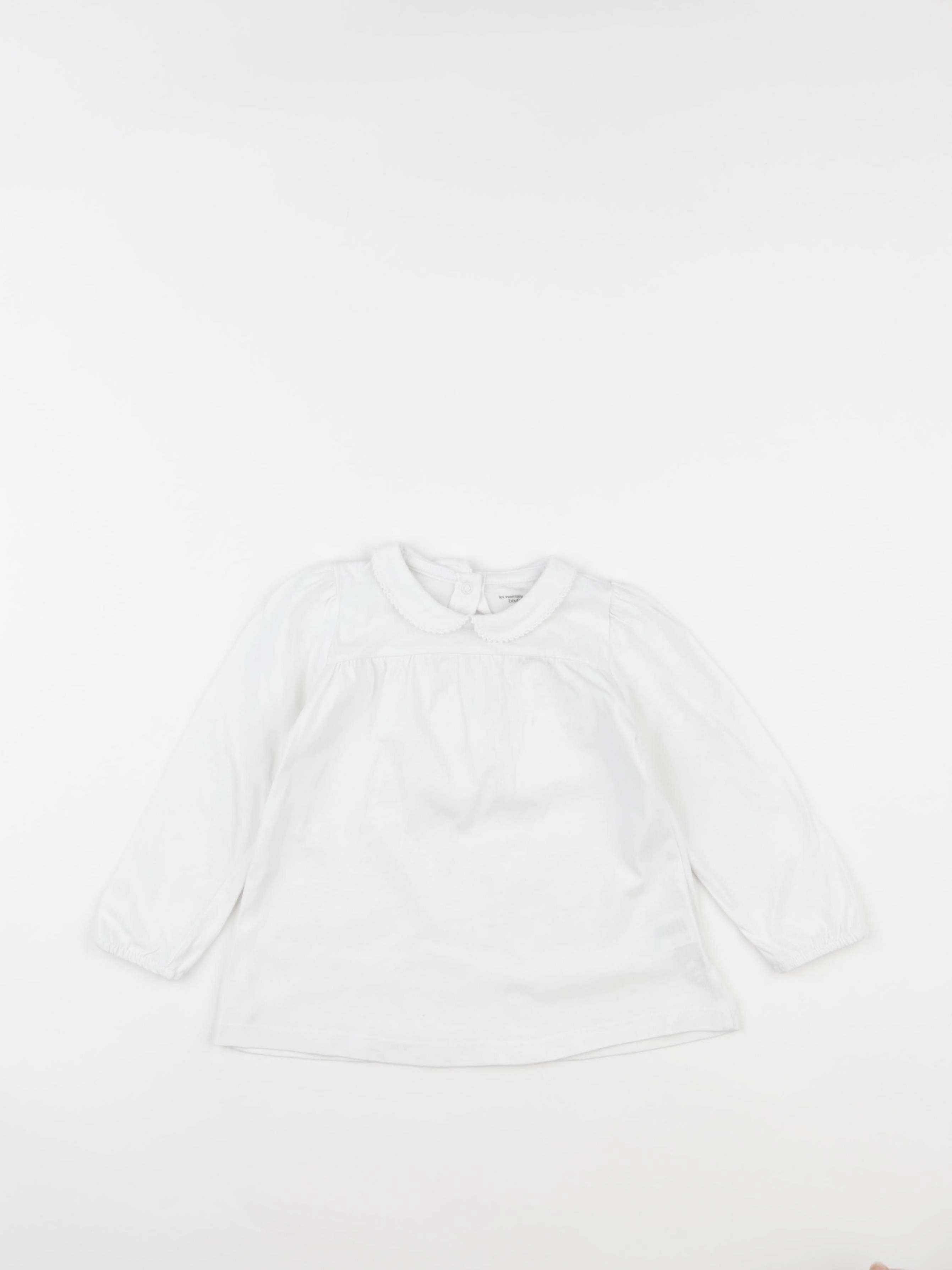 Boutchou - tee-shirt blanc - 2 ans