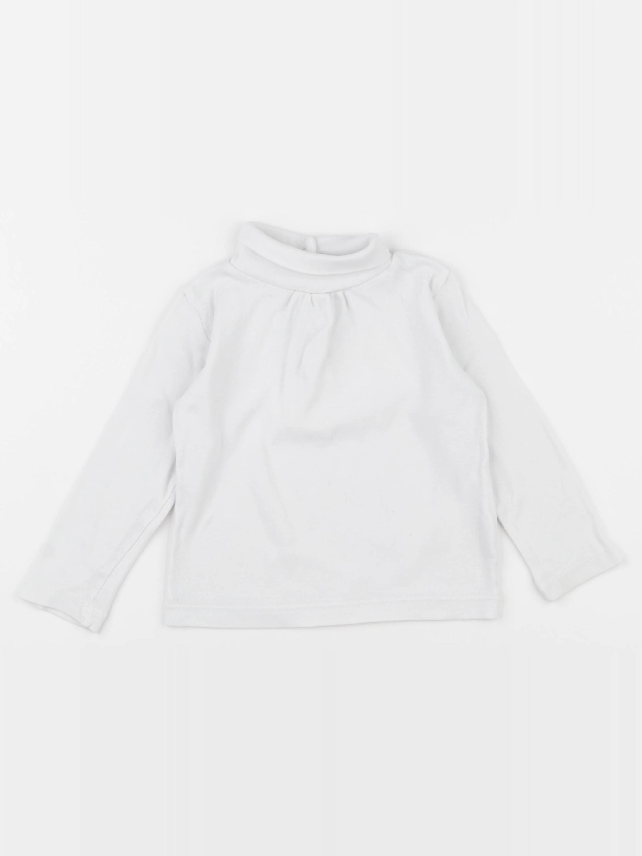 Monoprix - sous-pull blanc - 2 ans