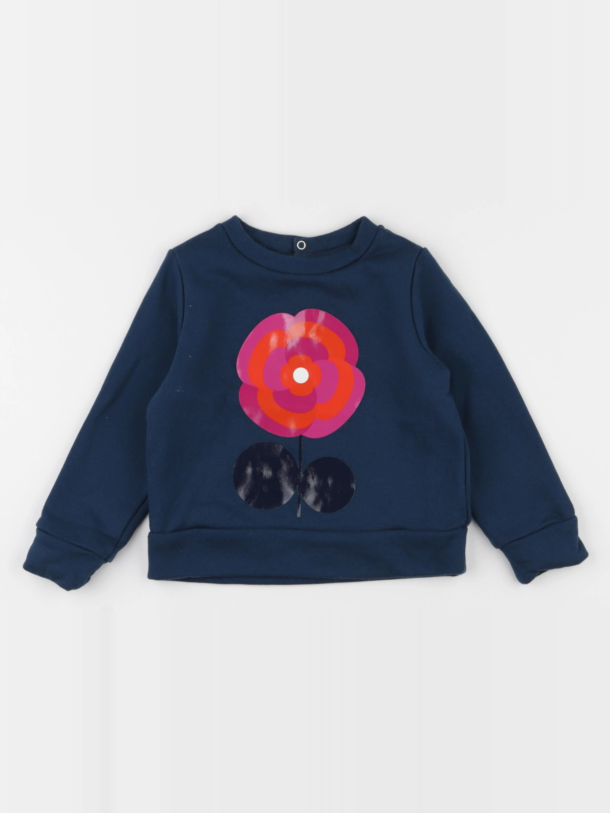 Jacadi - sweat bleu - 4 ans