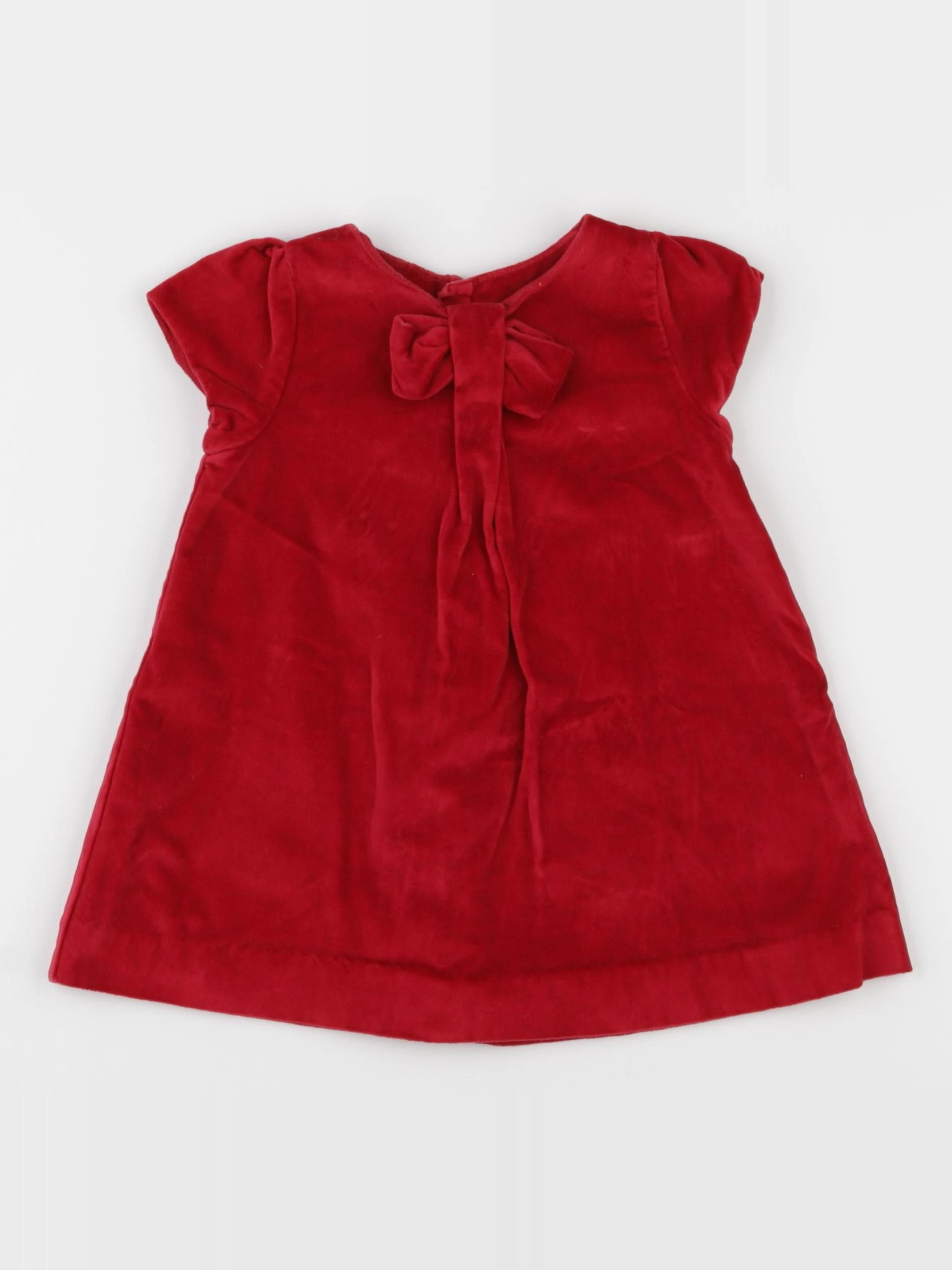 Jacadi - robe rouge - 12 mois