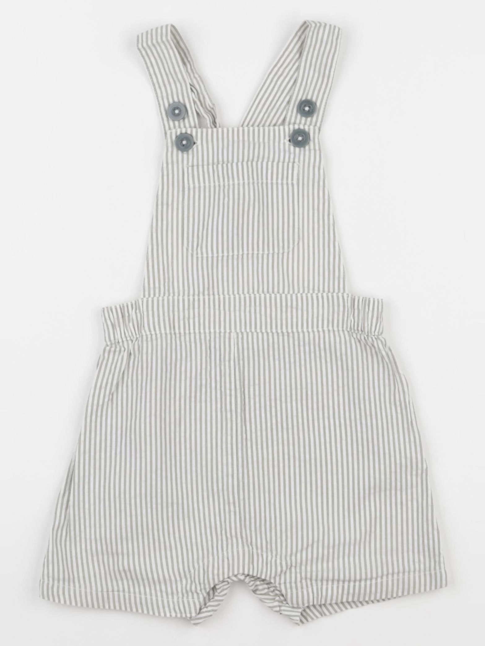 Petit Bateau - salopette vert - 12 mois