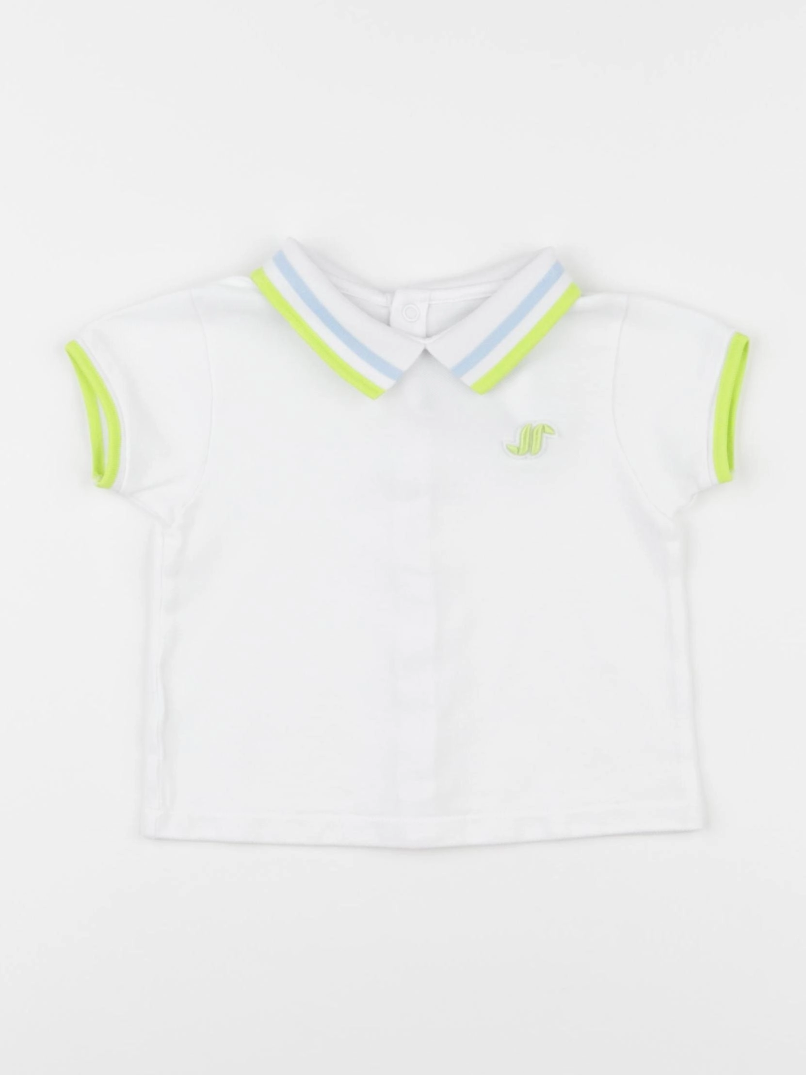 Jacadi - polo blanc - 18 mois