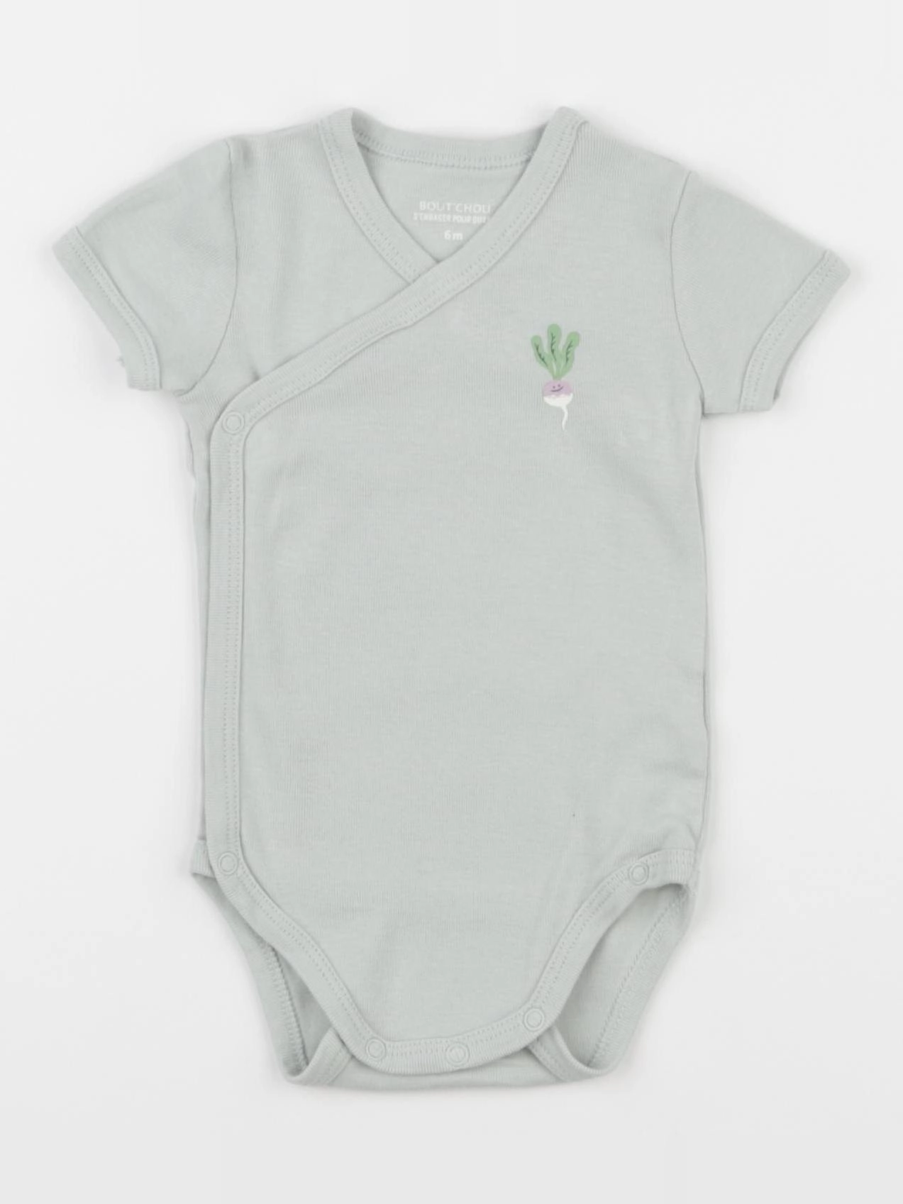 Boutchou - body vert - 6 mois