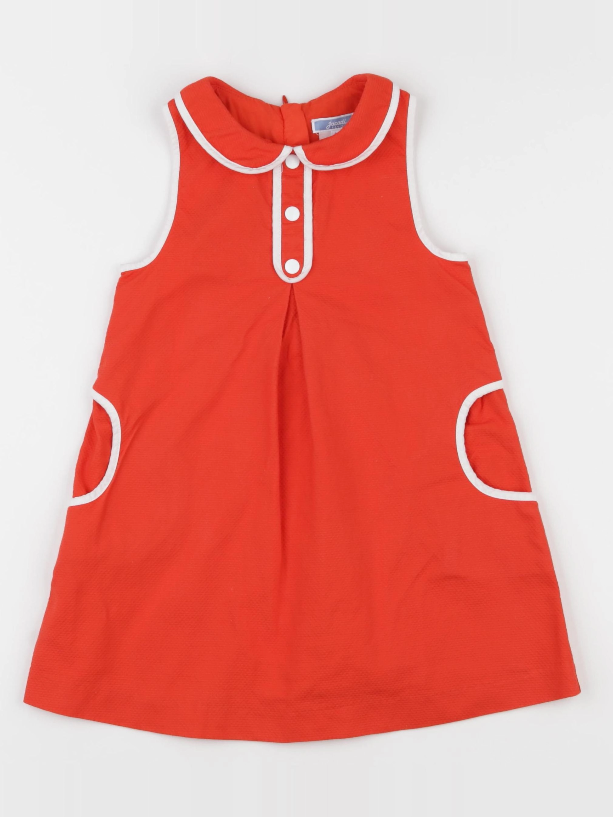 Jacadi - robe rouge - 4 ans