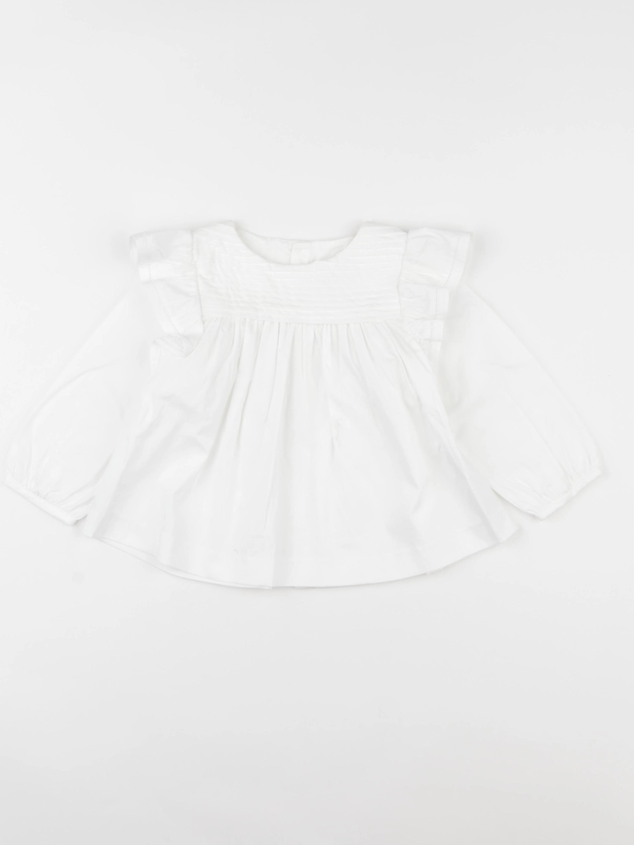 Jacadi - blouse blanc - 24 mois