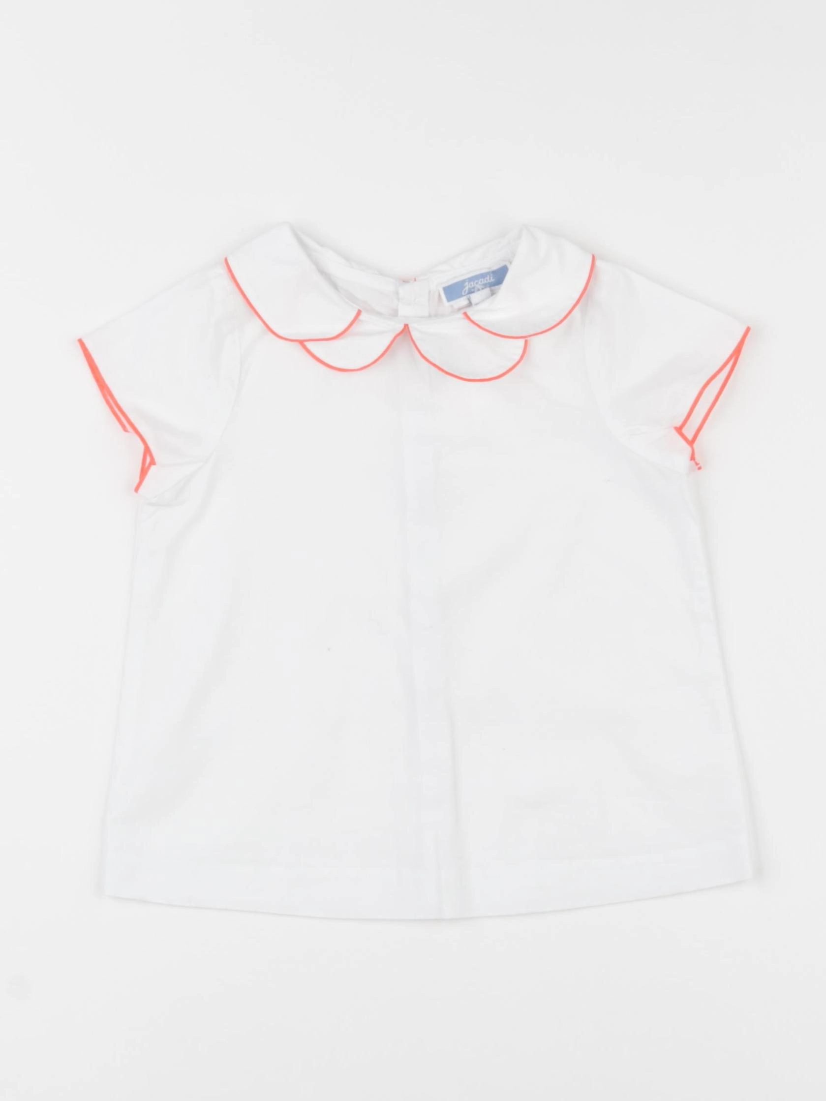 Jacadi - blouse blanc - 24 mois