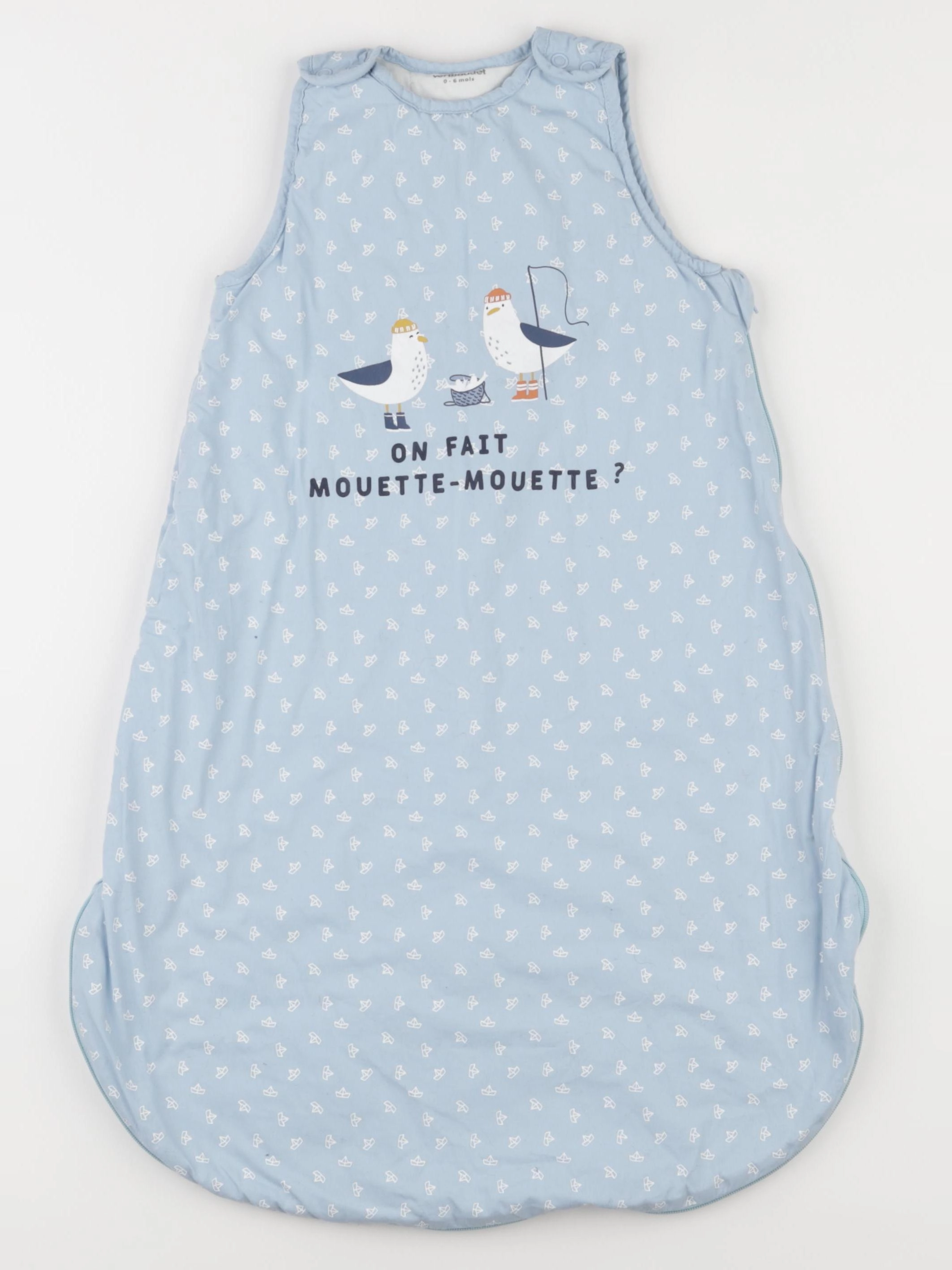 Vertbaudet - gigoteuse TOG 2 bleu - 0/6 mois