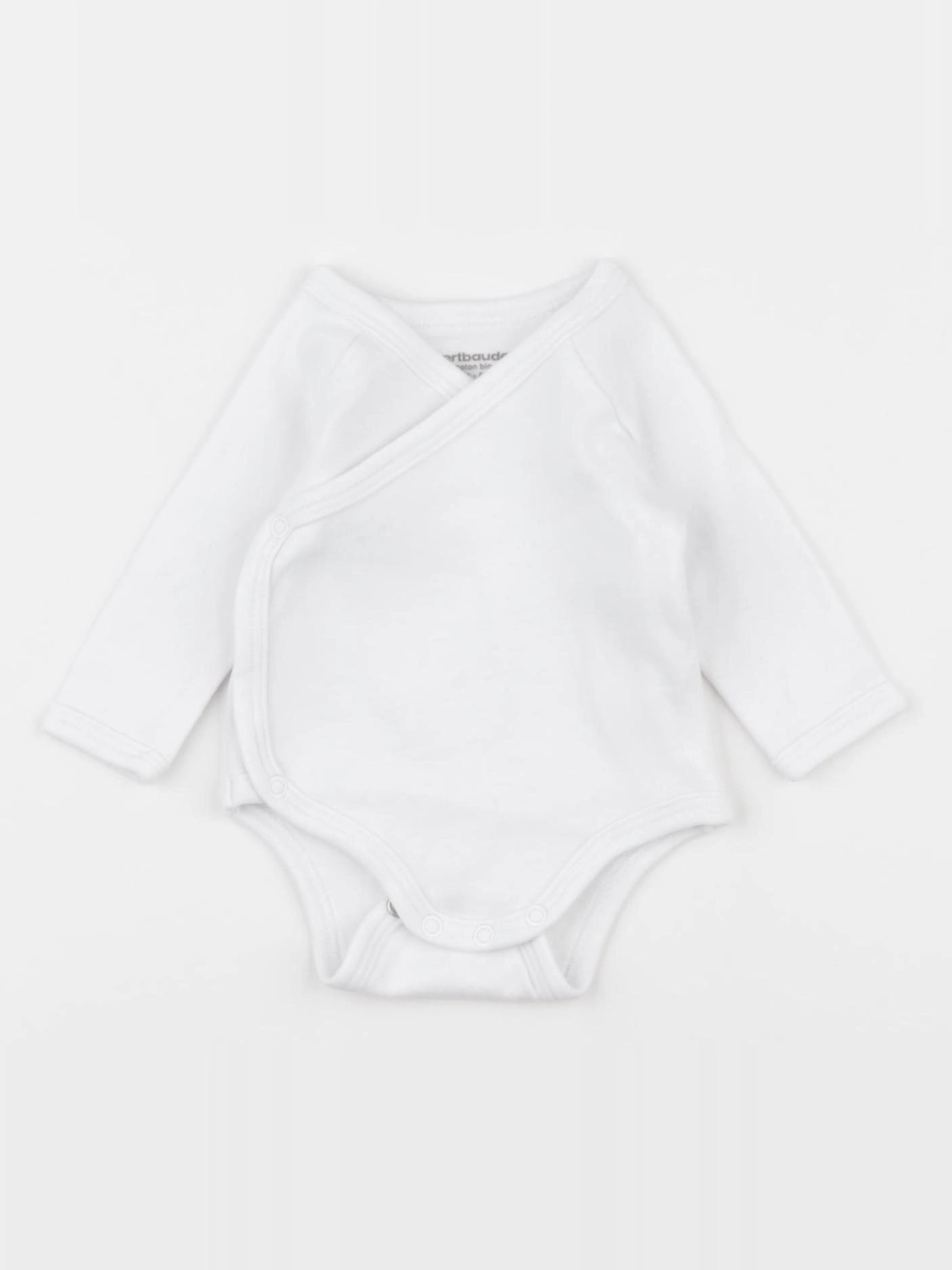 Vertbaudet - body blanc - 1 mois