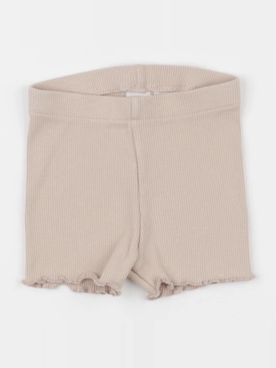H&M - legging court marron - 1/2 mois