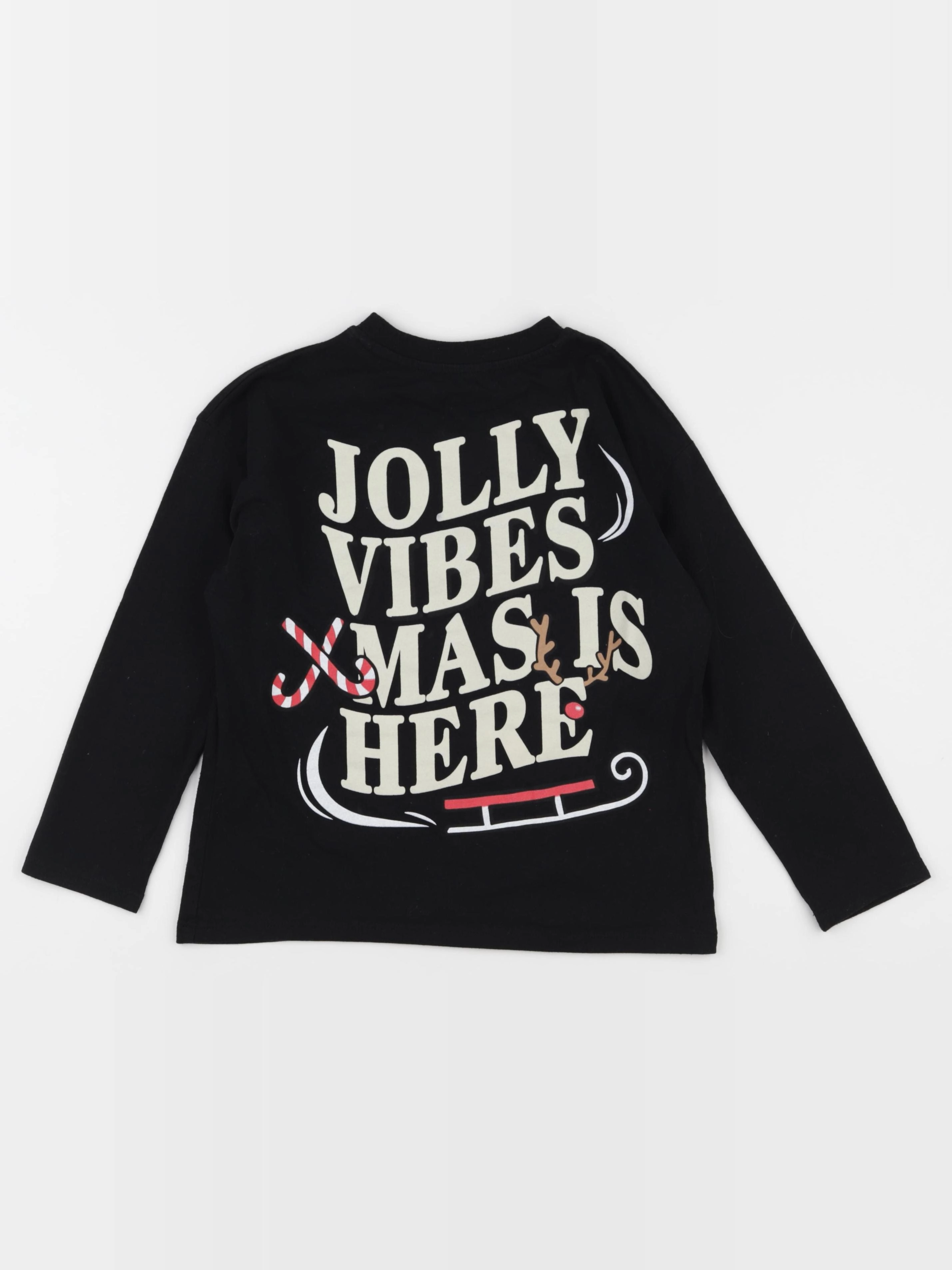 Zara - tee-shirt noir - 6/7 ans