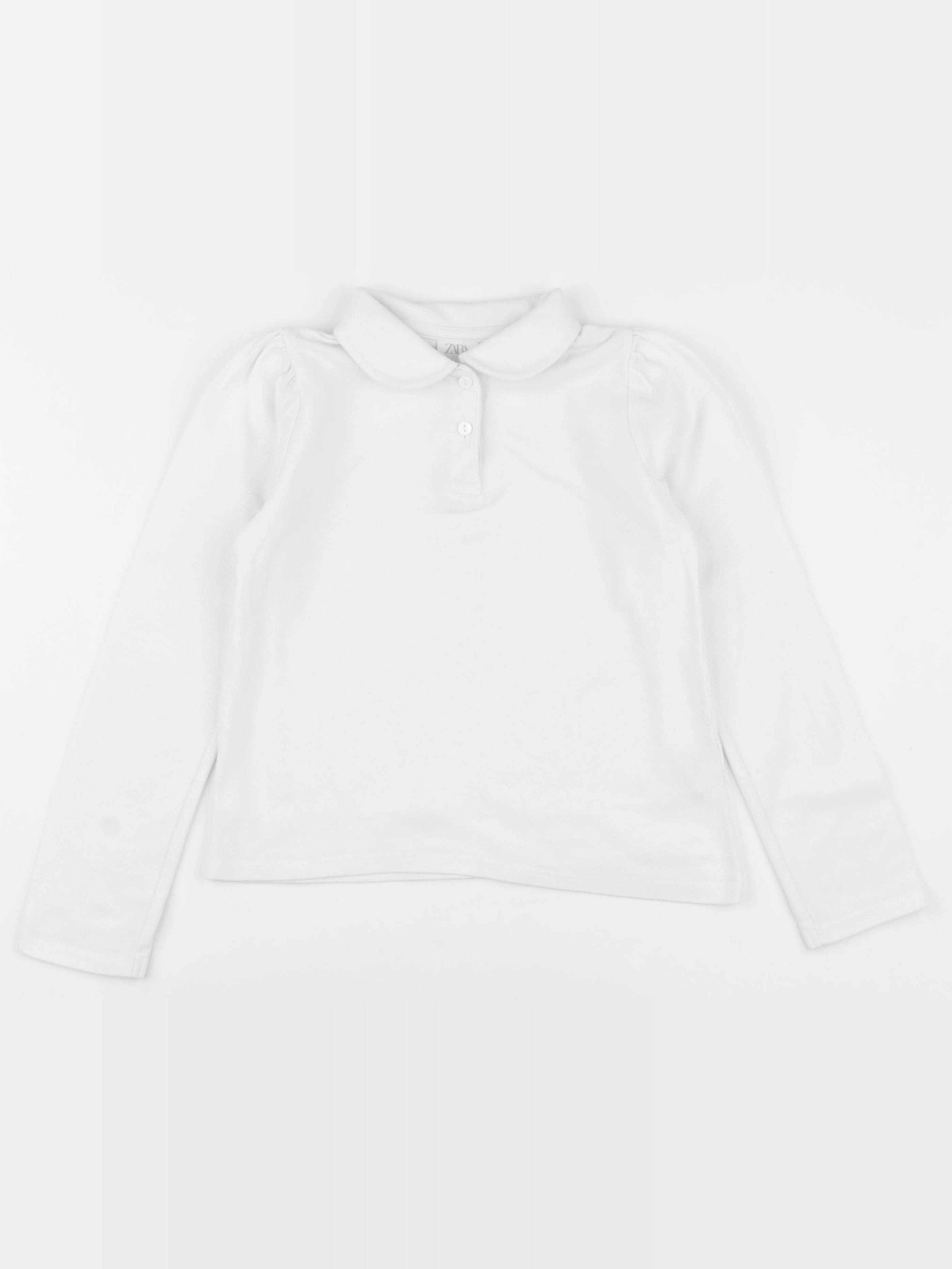 Zara - tee-shirt blanc - 8/9 ans