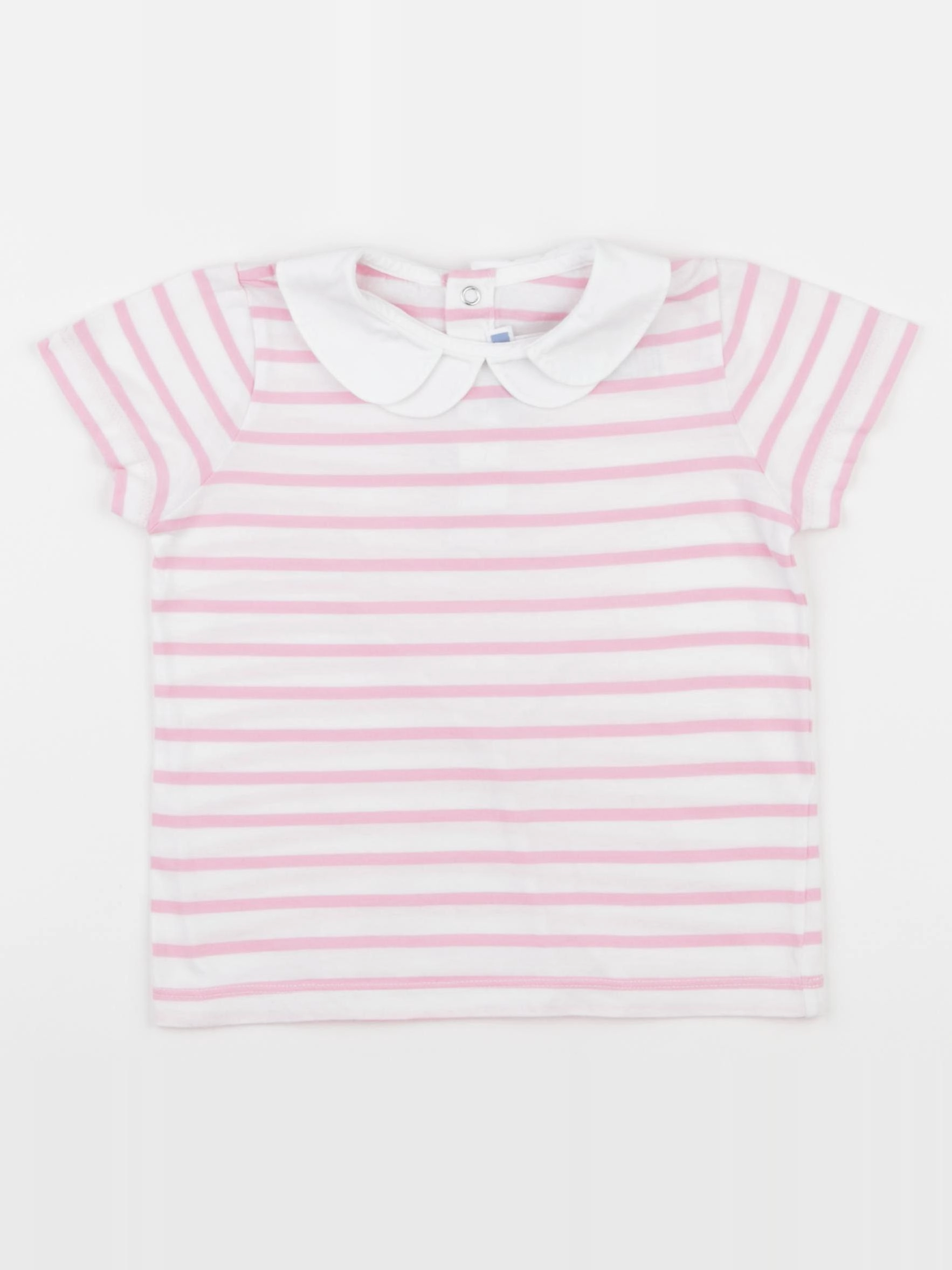 Jacadi - tee-shirt blanc, rose - 3 ans