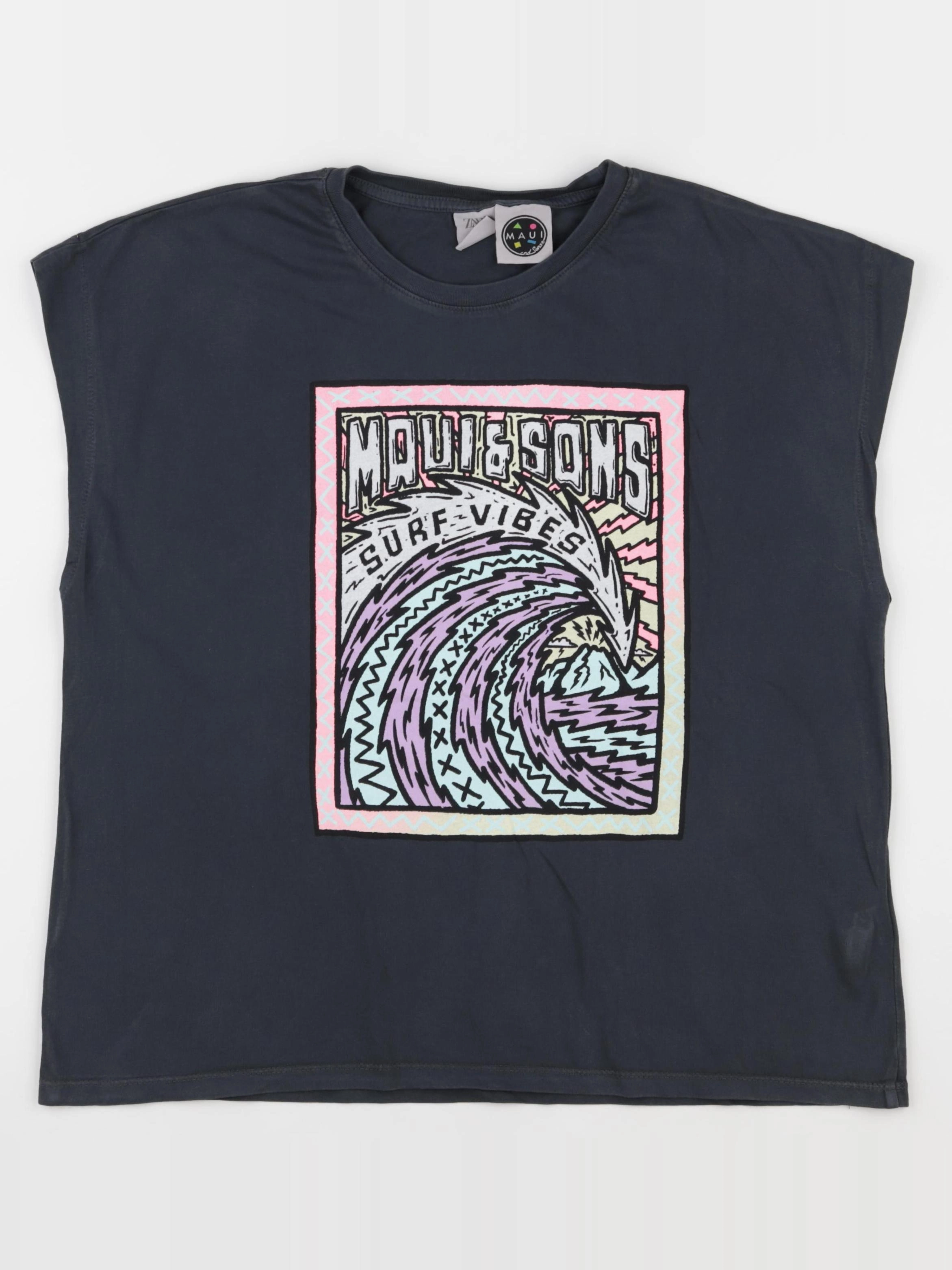 Zara - tee-shirt gris - 13/14 ans