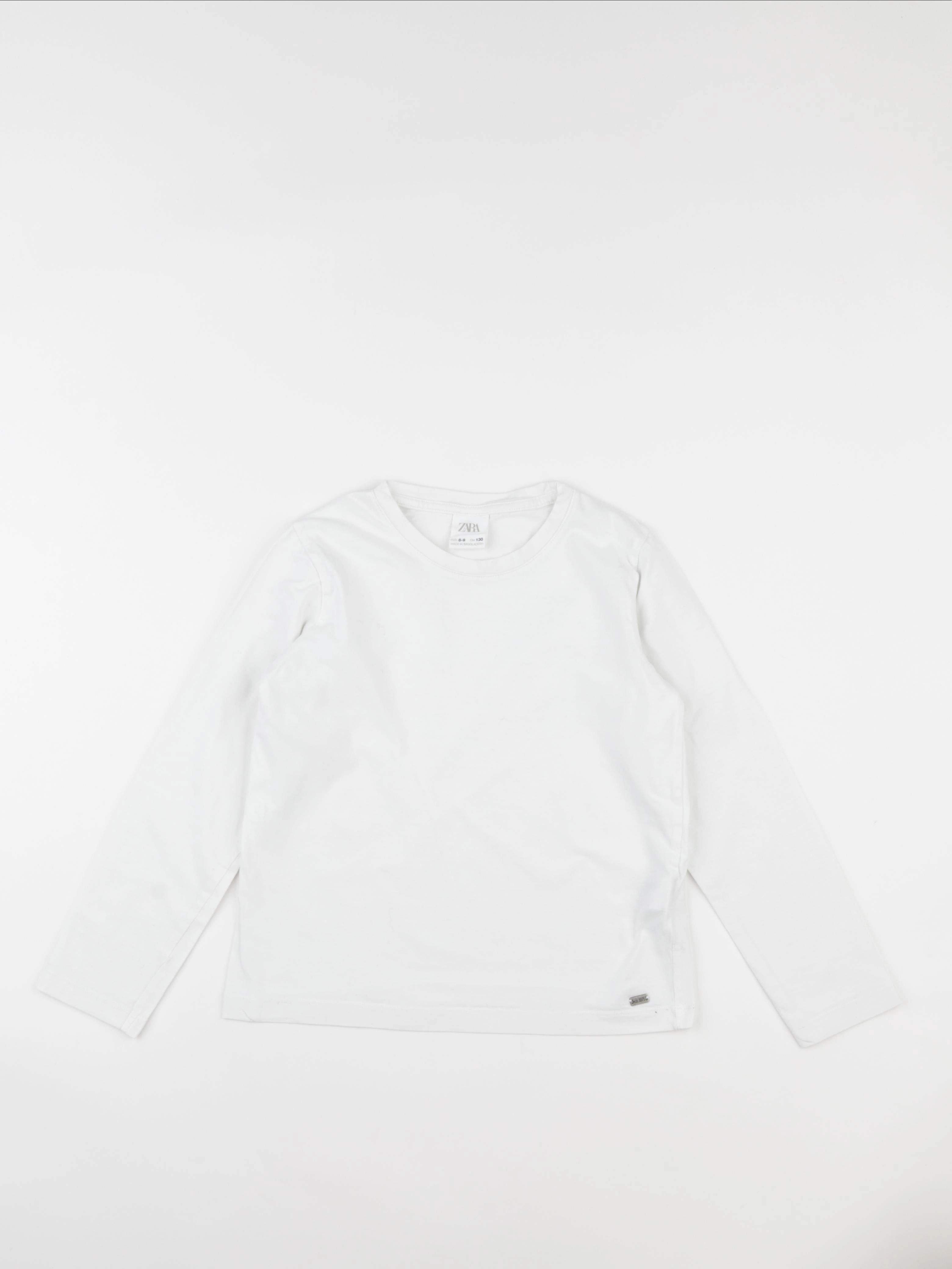 Zara - tee-shirt blanc - 8/9 ans