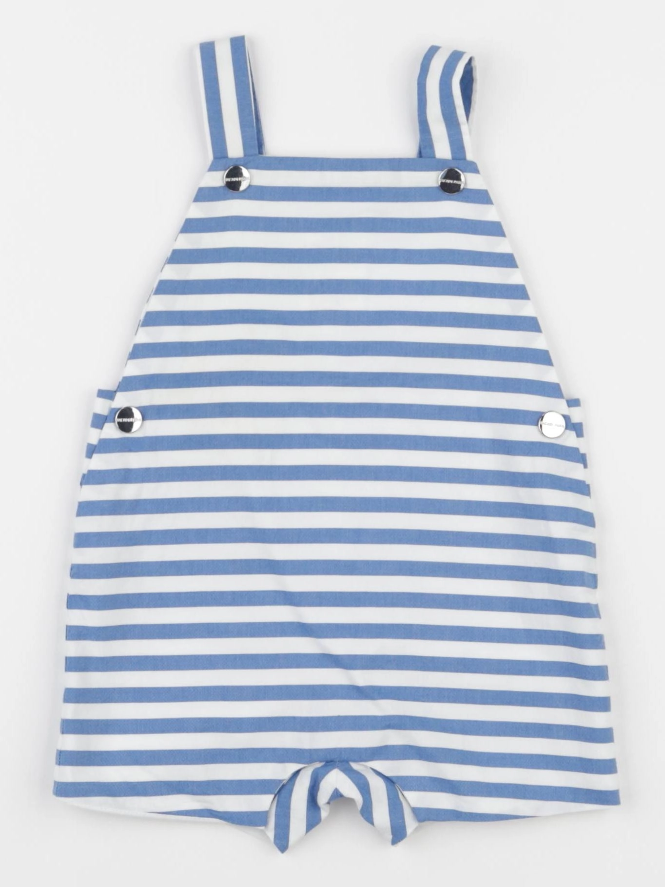 Jacadi - salopette blanc, bleu - 12 mois