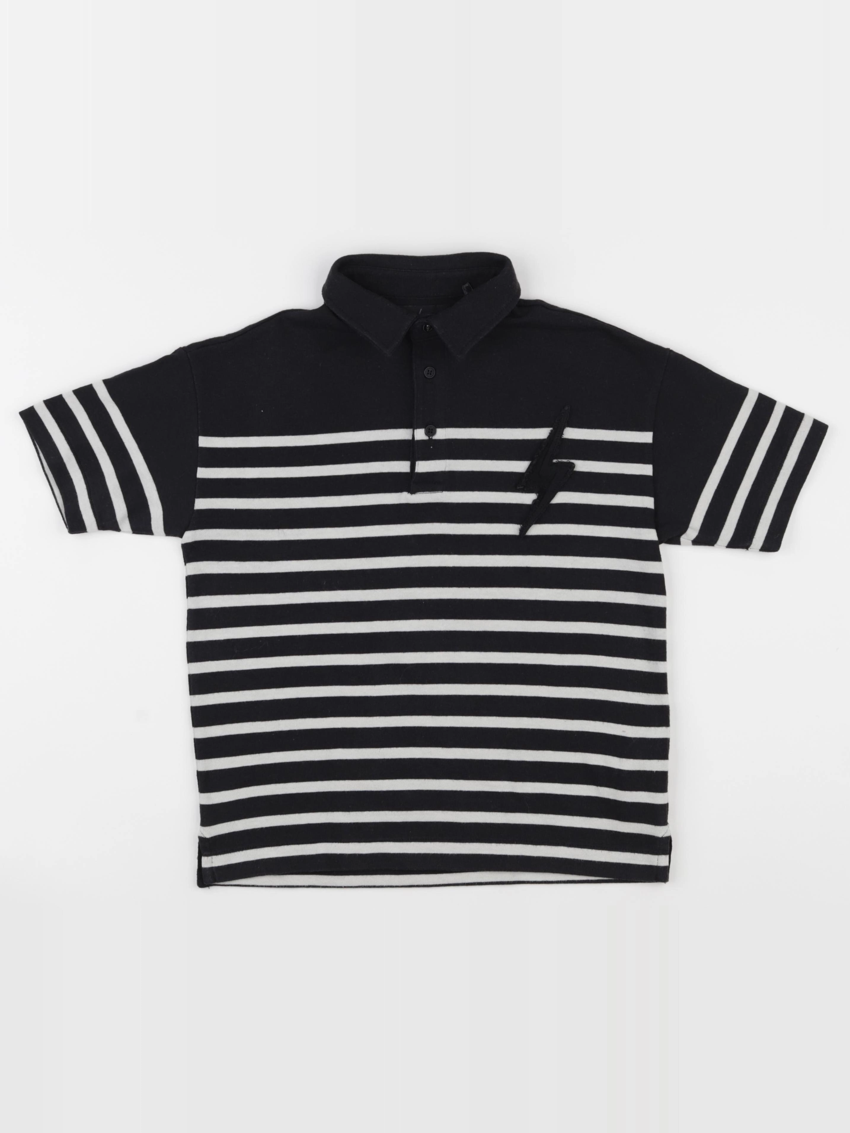IKKS - polo noir - 6 ans