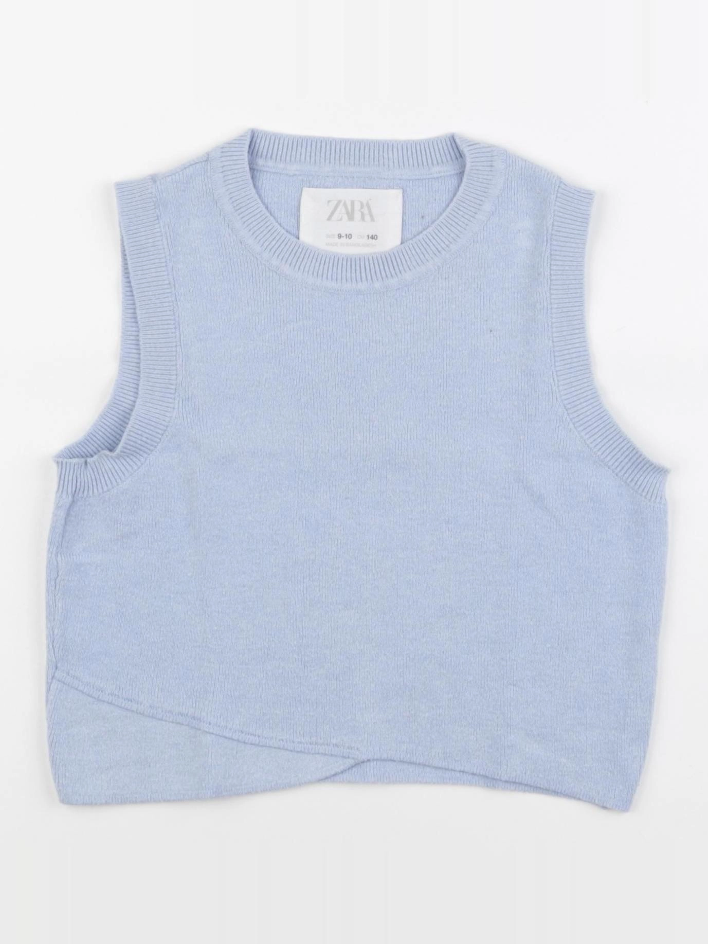 Zara - pull bleu - 9/10 ans