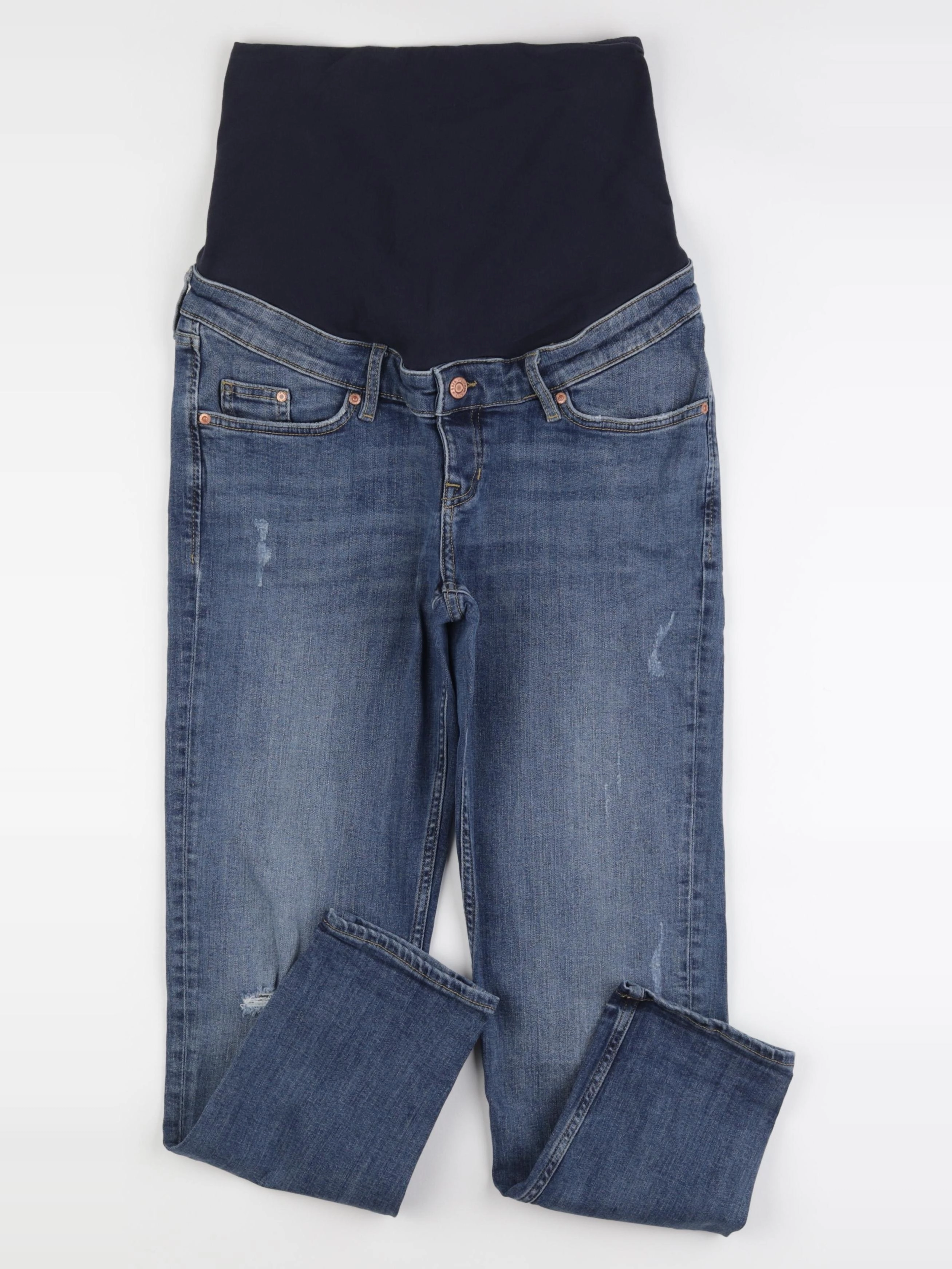 H&M - jean grossesse bleu - 36