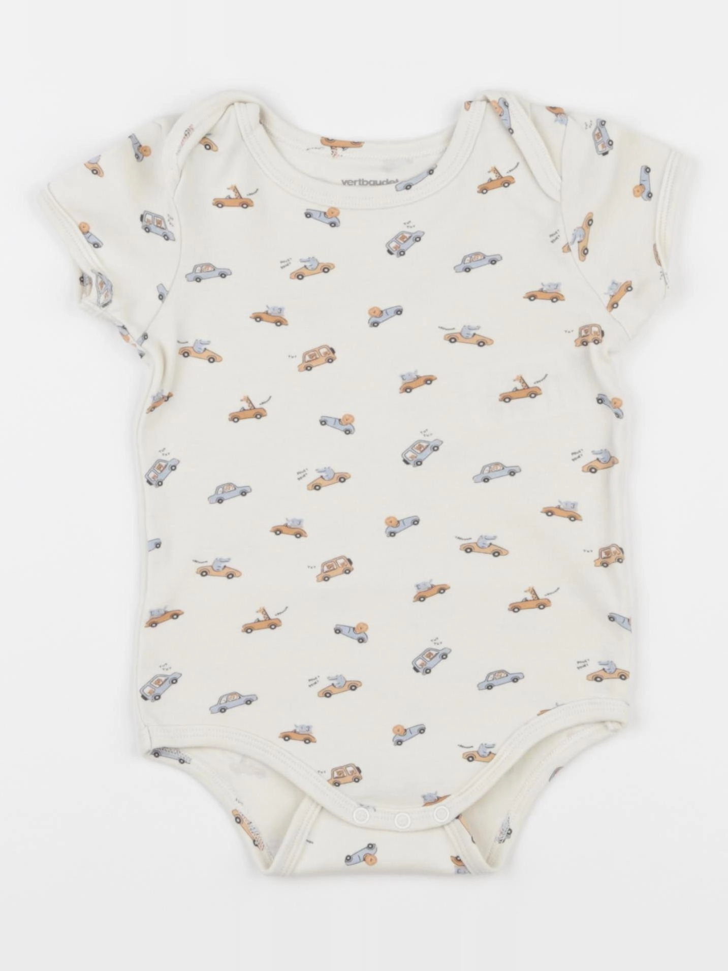 Vertbaudet - body beige - 18 mois