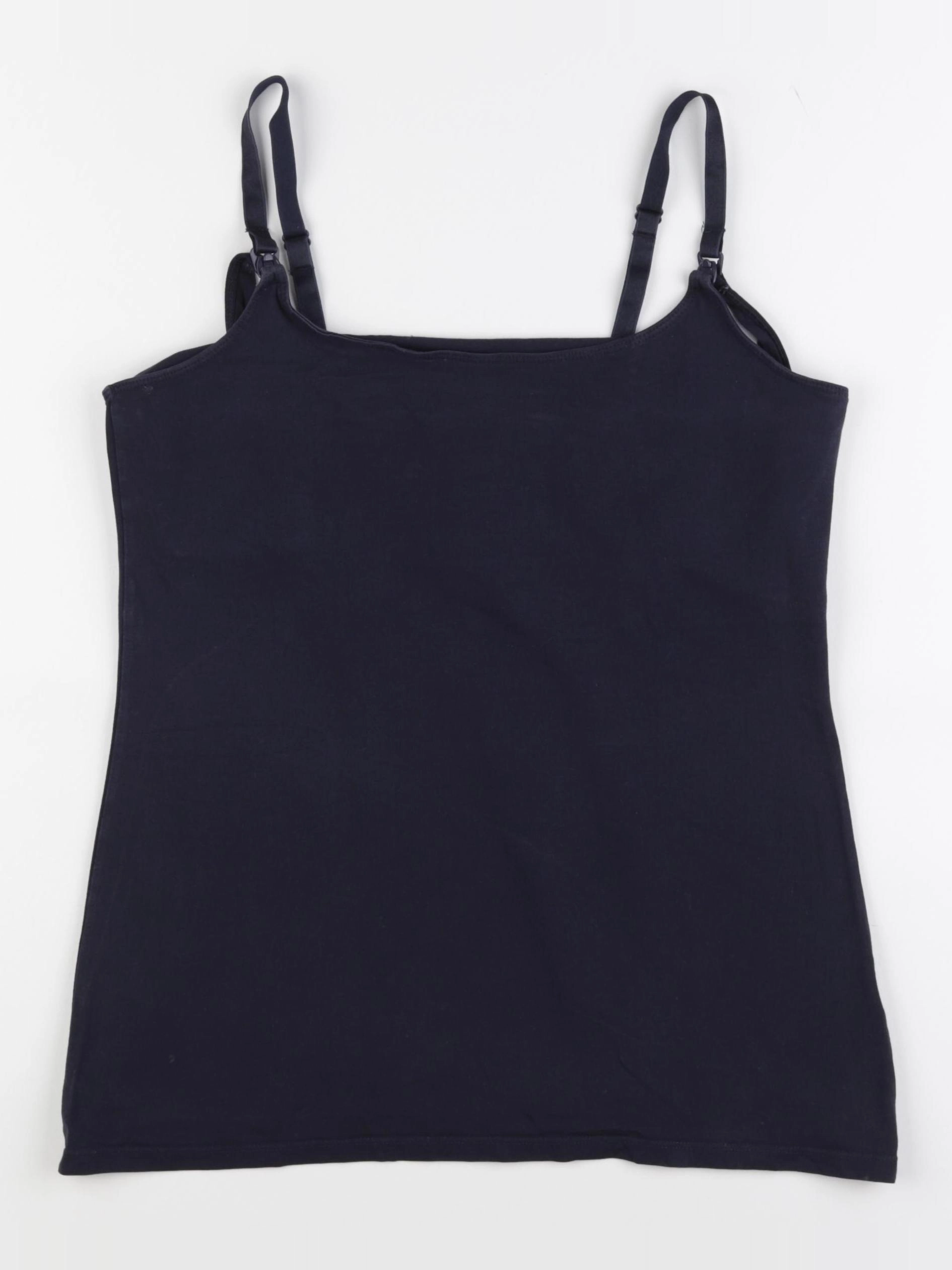 H&M - débardeur grossesse bleu - 40 à 42