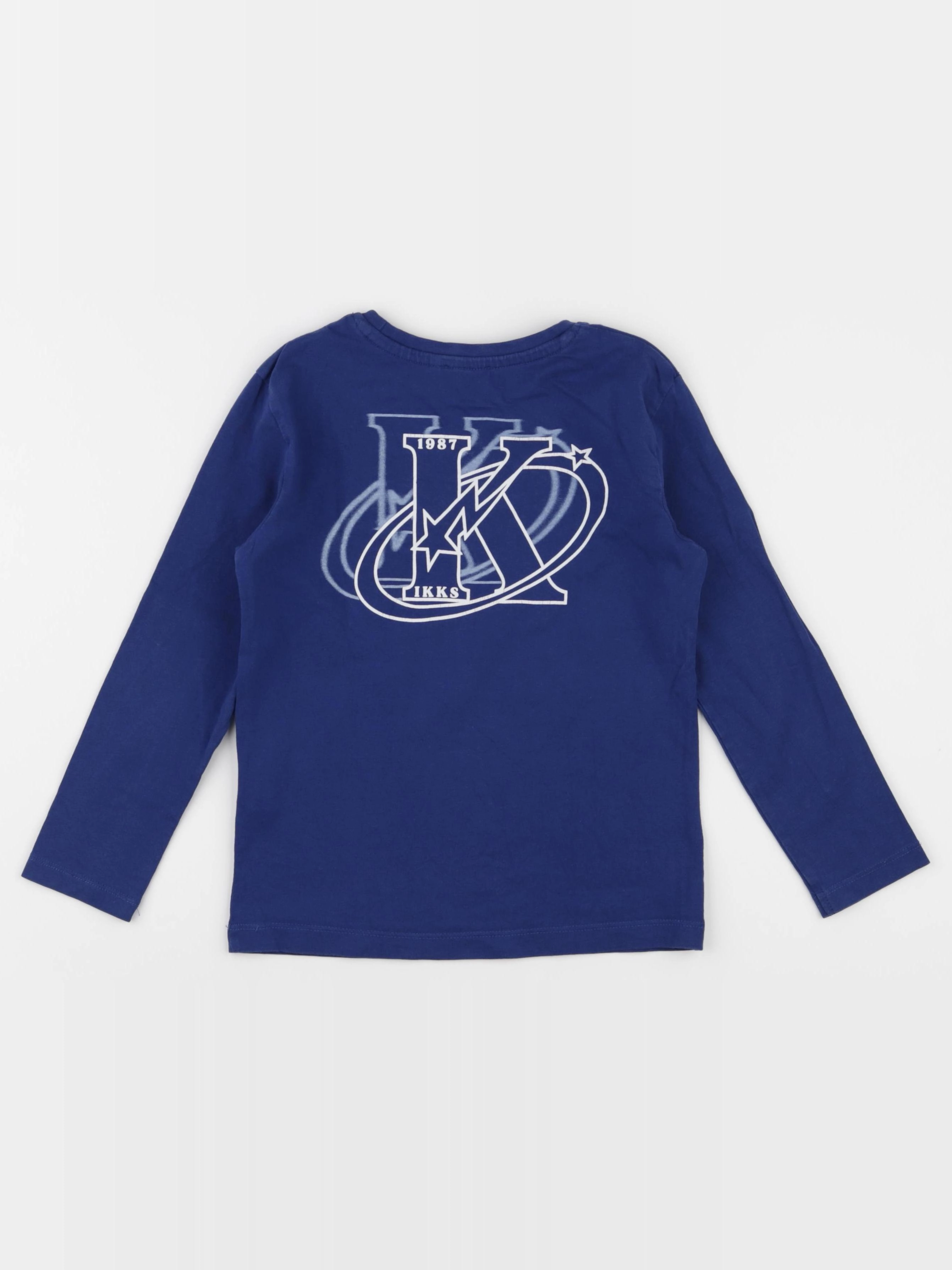 IKKS - tee-shirt bleu - 6 ans