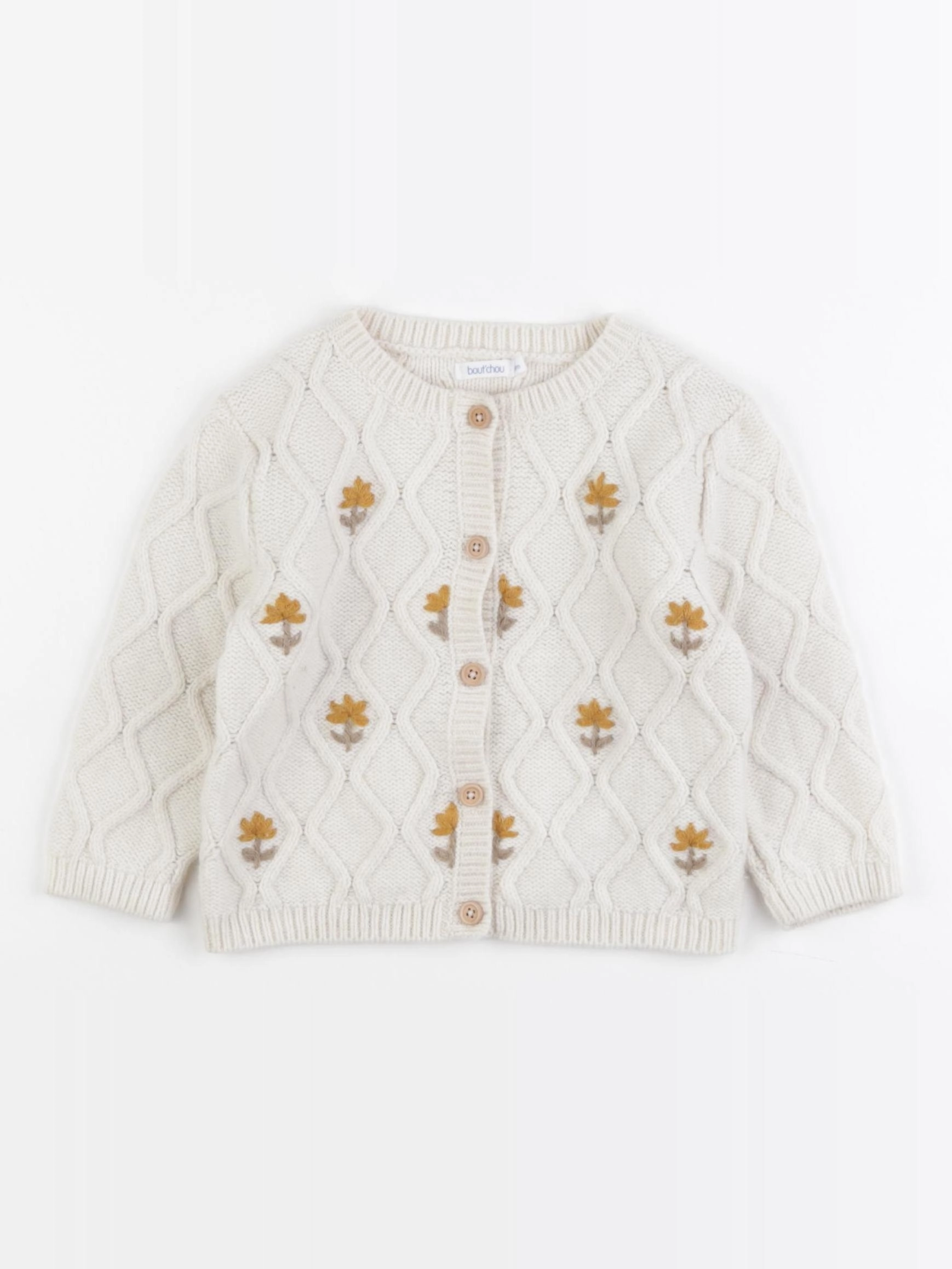 Boutchou - gilet beige - 18 mois