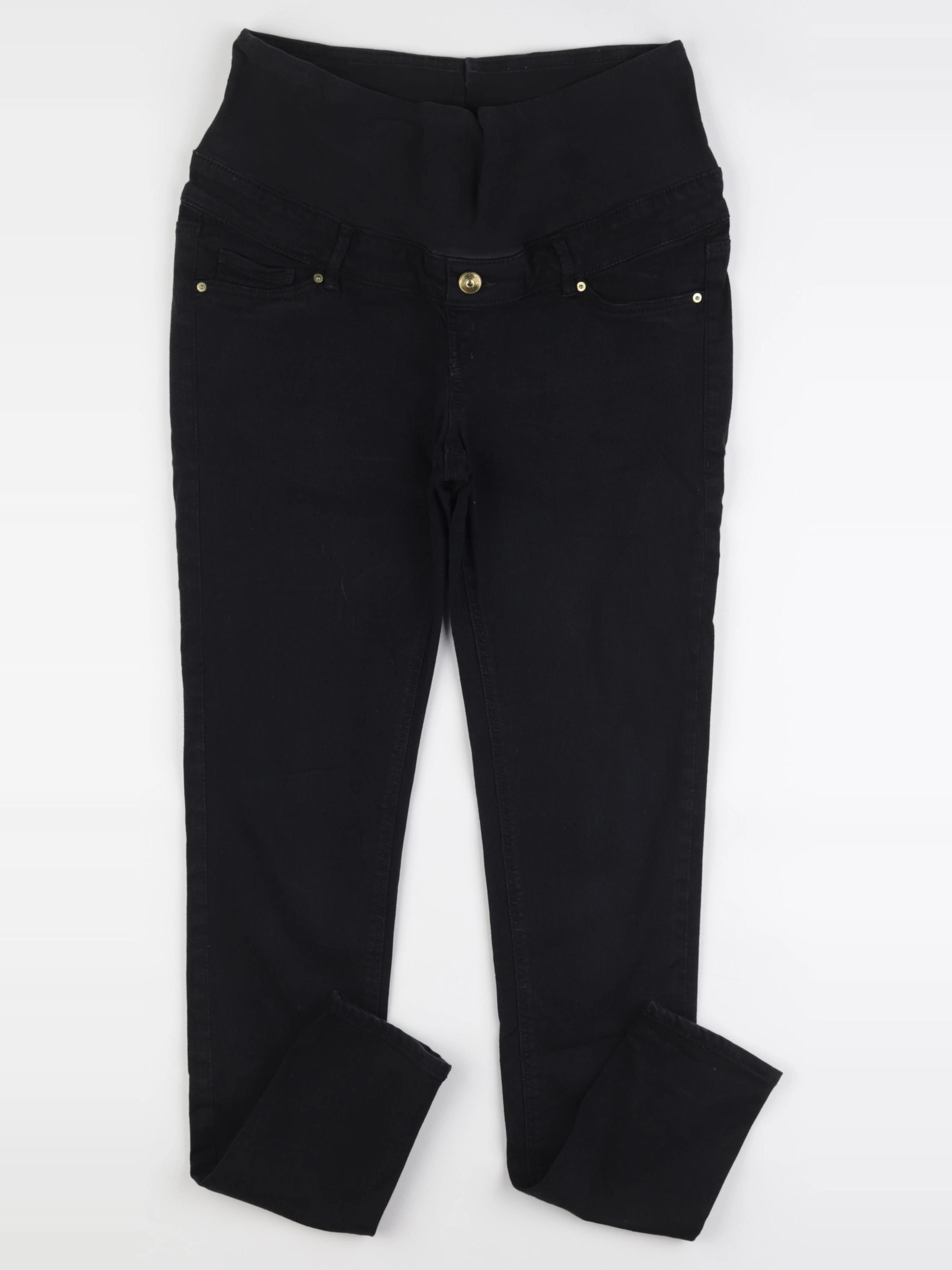 H&M - pantalon grossesse noir - 38