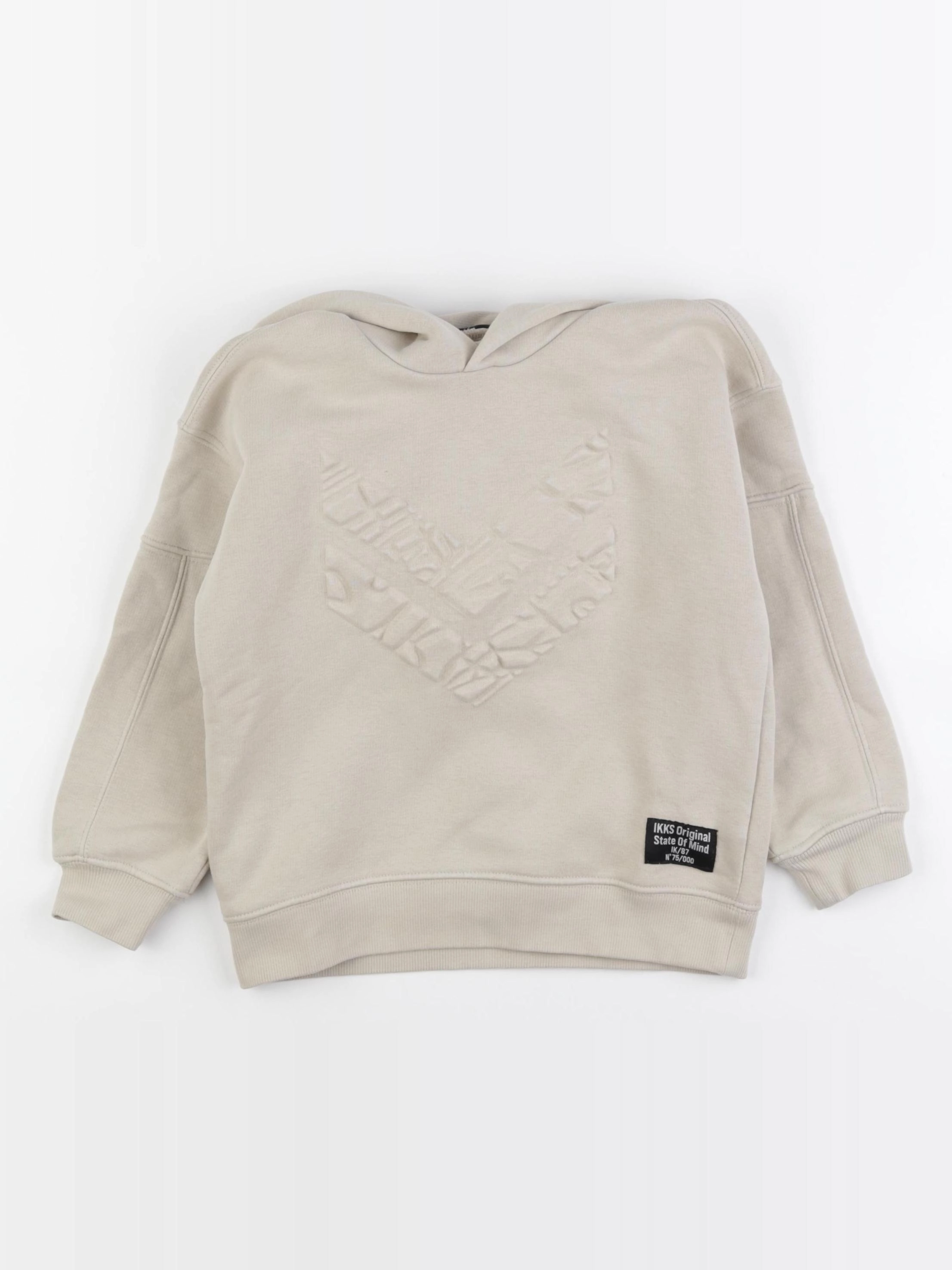 IKKS - sweat beige - 5 ans