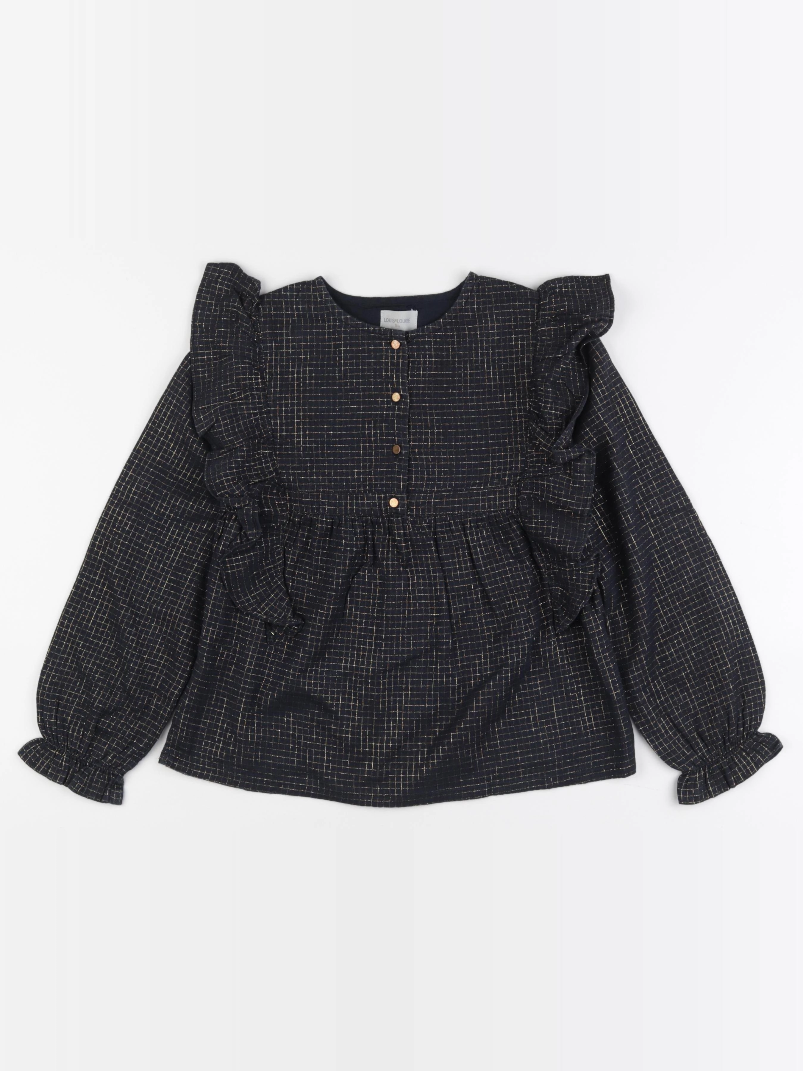 Louis Louise - blouse noir - 10 ans