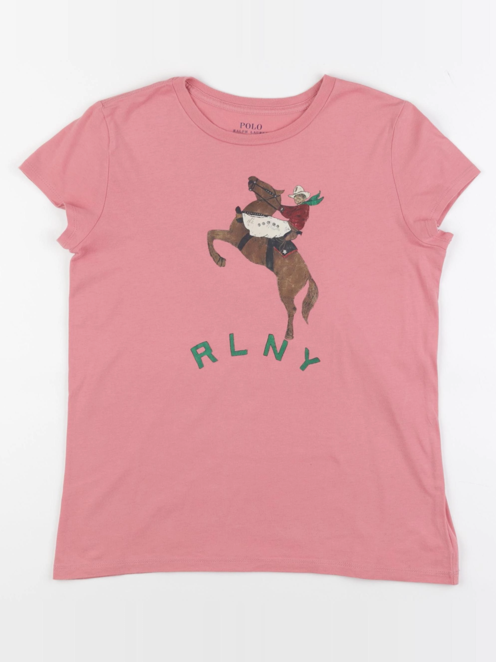 Ralph Lauren - tee-shirt rose - 12/14 ans